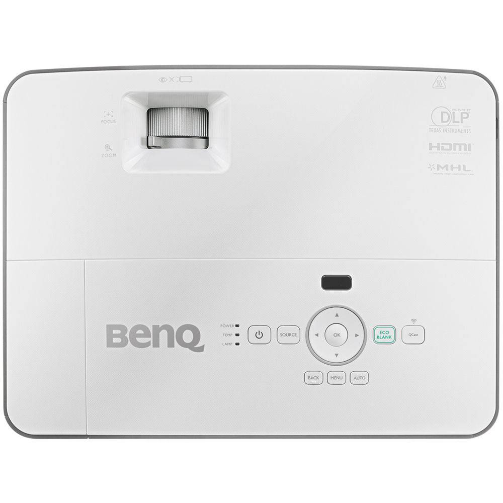 BenQ MU686 3500 Lumen WUXGA DLP Projector - High Brightness Business & Home Theater Projector for Presentations, Movies & Gaming