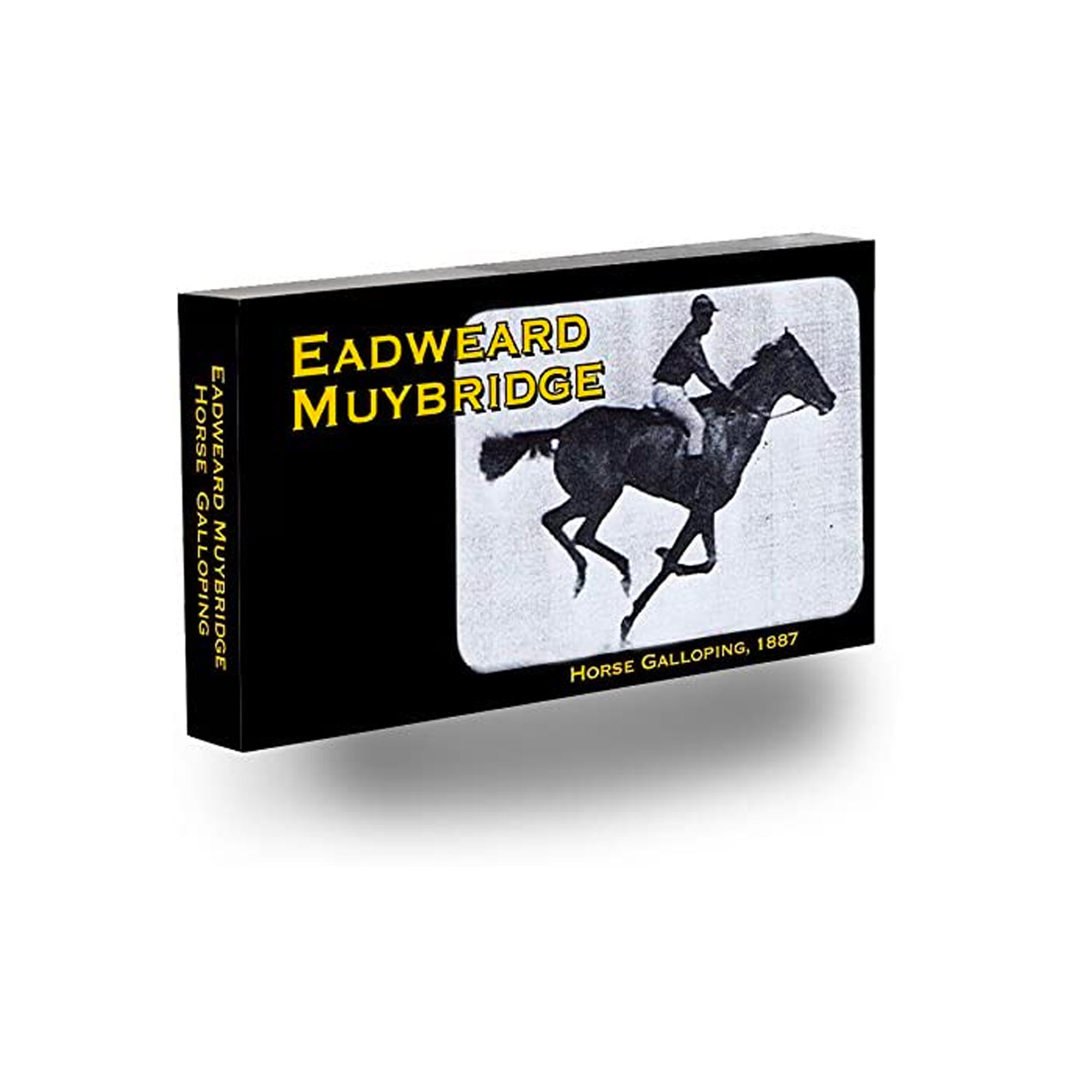 Fliptomania Flipbook - Muybridge Horse Animation | Handheld Flip Book for Kids & Adults | Fun Educational Toy for Art, Science & History Lovers | Perfect Gift for Birthday, Christmas & Classroom Activities