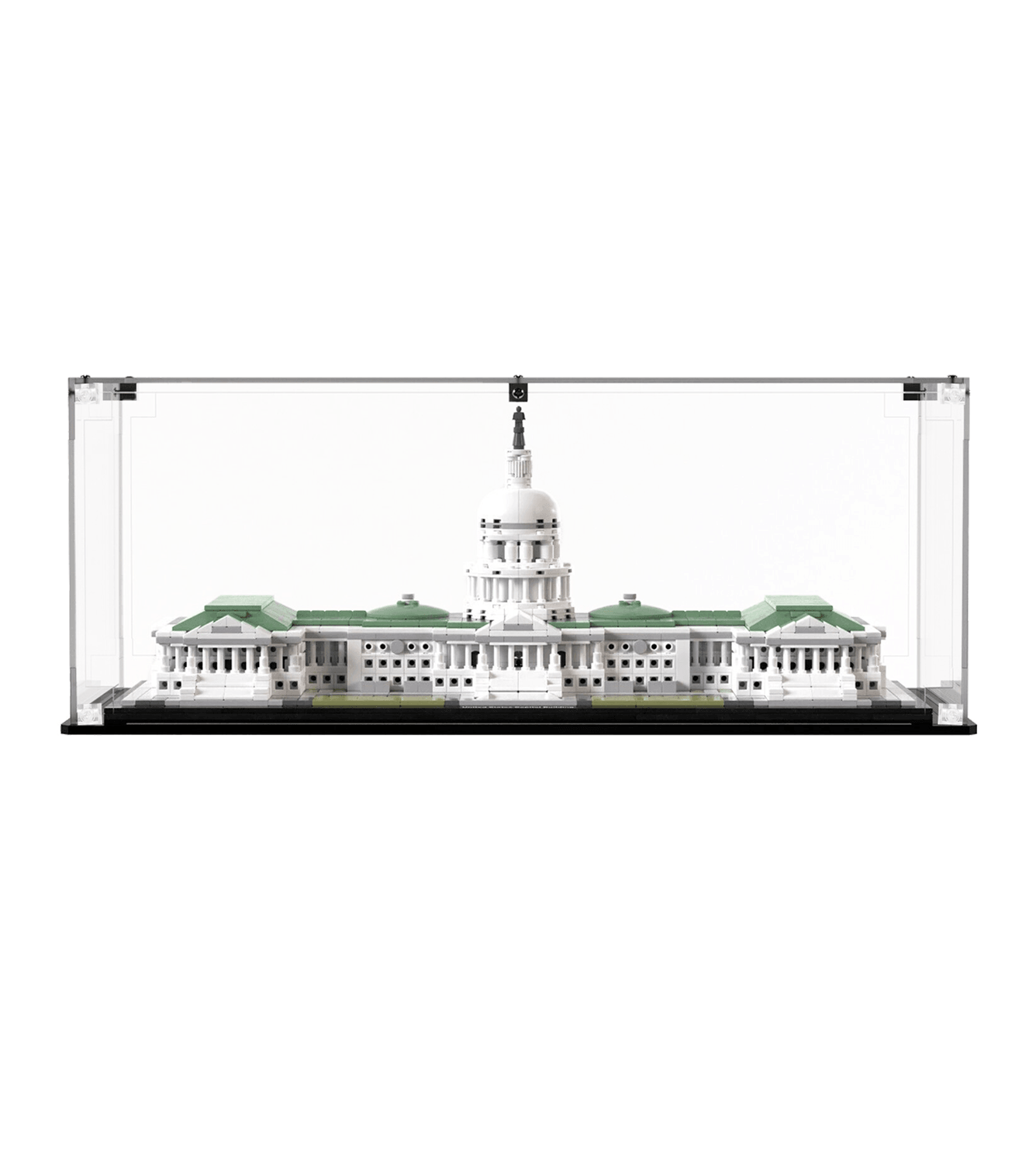 Premium Lego Architecture Display Case for United States Capitol Building 21030 - Showcase & Protect Your Collectible Model - Perfect for Home Office, Gift, or Museum Display