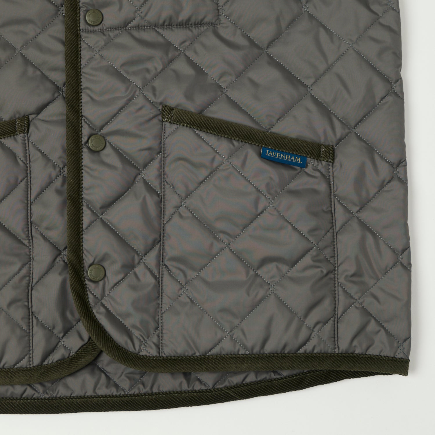 Lavenham Thornham Quilted Gilet Vest - Regent Grey | Lightweight Warm Puffer Jacket for Men & Women | Perfect for Outdoor Activities, Hiking & Casual Wear