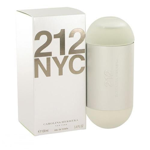 Carolina Herrera 212 Women's Eau de Toilette Spray 100ml - Fresh Floral Fragrance for Day & Night Wear, Office & Special Occasions