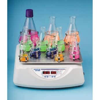 Genie SI-1602 Orbital Shaker - 230V Lab Equipment for Standard Flask Clamps | Ideal for Mixing, Culturing & Sample Preparation in Laboratories