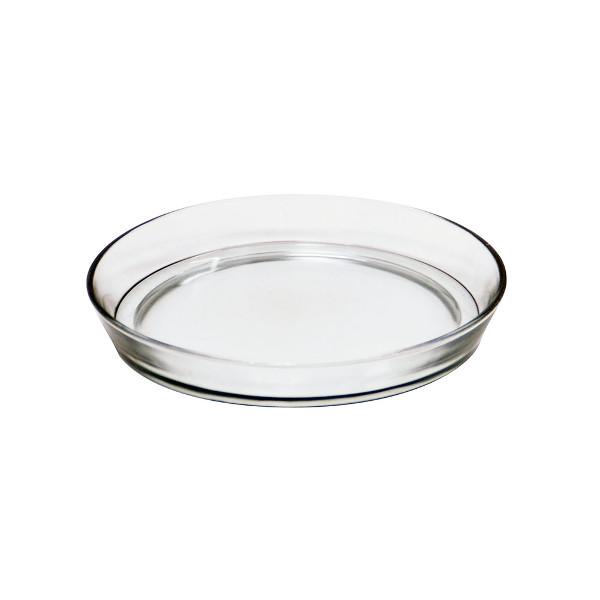 Elegant Round Glass Tray - 12