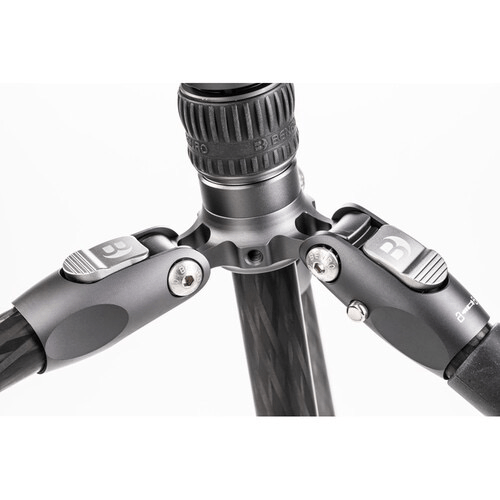 Benro Rhino Carbon Fiber Tripod & Monopod with VX30 Ballhead - 4-Section Twist Lock Legs, Lightweight Travel Tripod for DSLR Cameras, Perfect for Outdoor Photography, Hiking & Travel Adventures