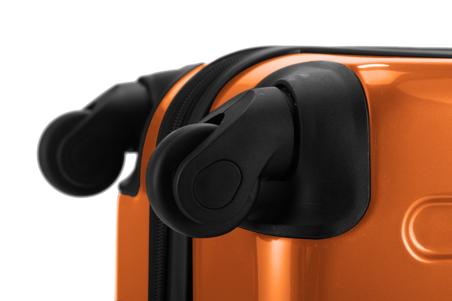 Premium Orange Cabin Luggage 75cm - Lightweight Carry-On Suitcase for Air Travel, Business Trips & Weekend Getaways