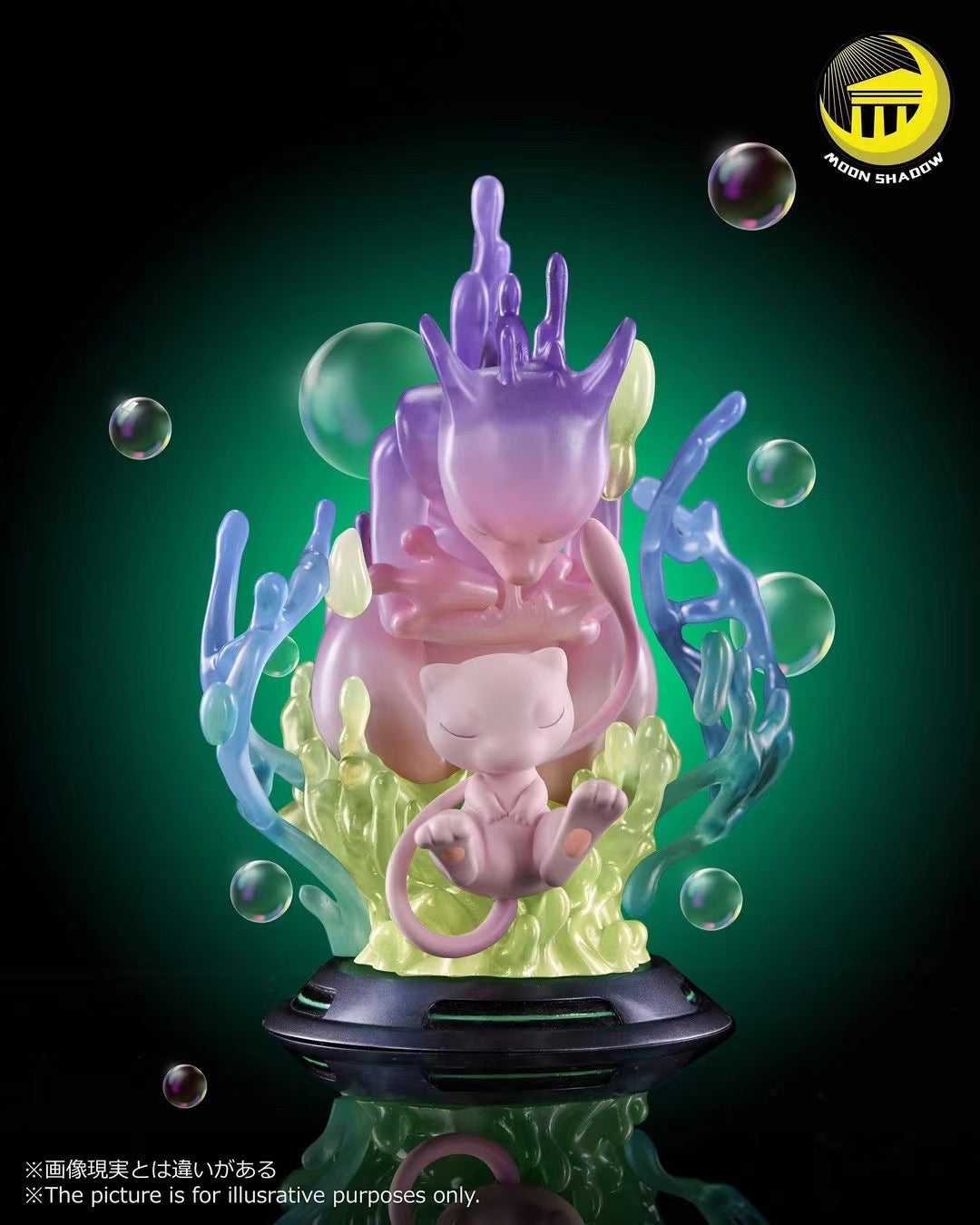 Moon Shadow Studio Awakening Series Mewtwo Pokémon Collectible Figure - Perfect for Gaming Displays, Anime Collections & Gift Giving