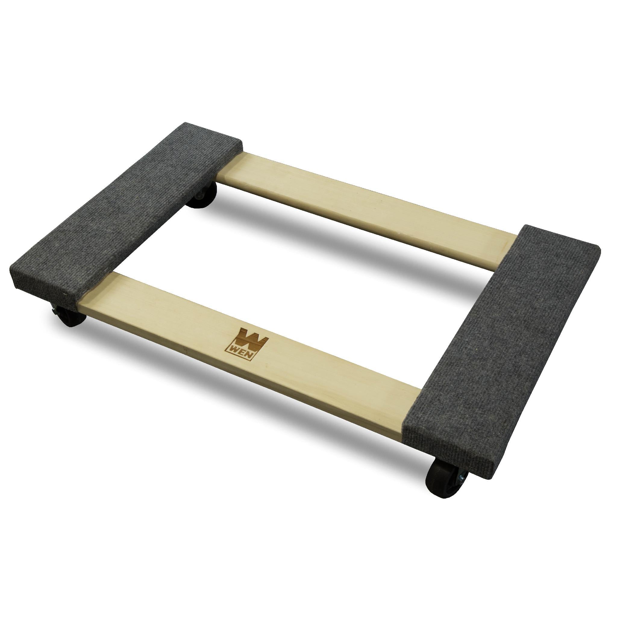WEN 721830 Heavy Duty 1320 LB Capacity 18x30 Inch Hardwood Moving Dolly 2-Pack - Perfect for Furniture Moving, Appliance Transport & Warehouse Use