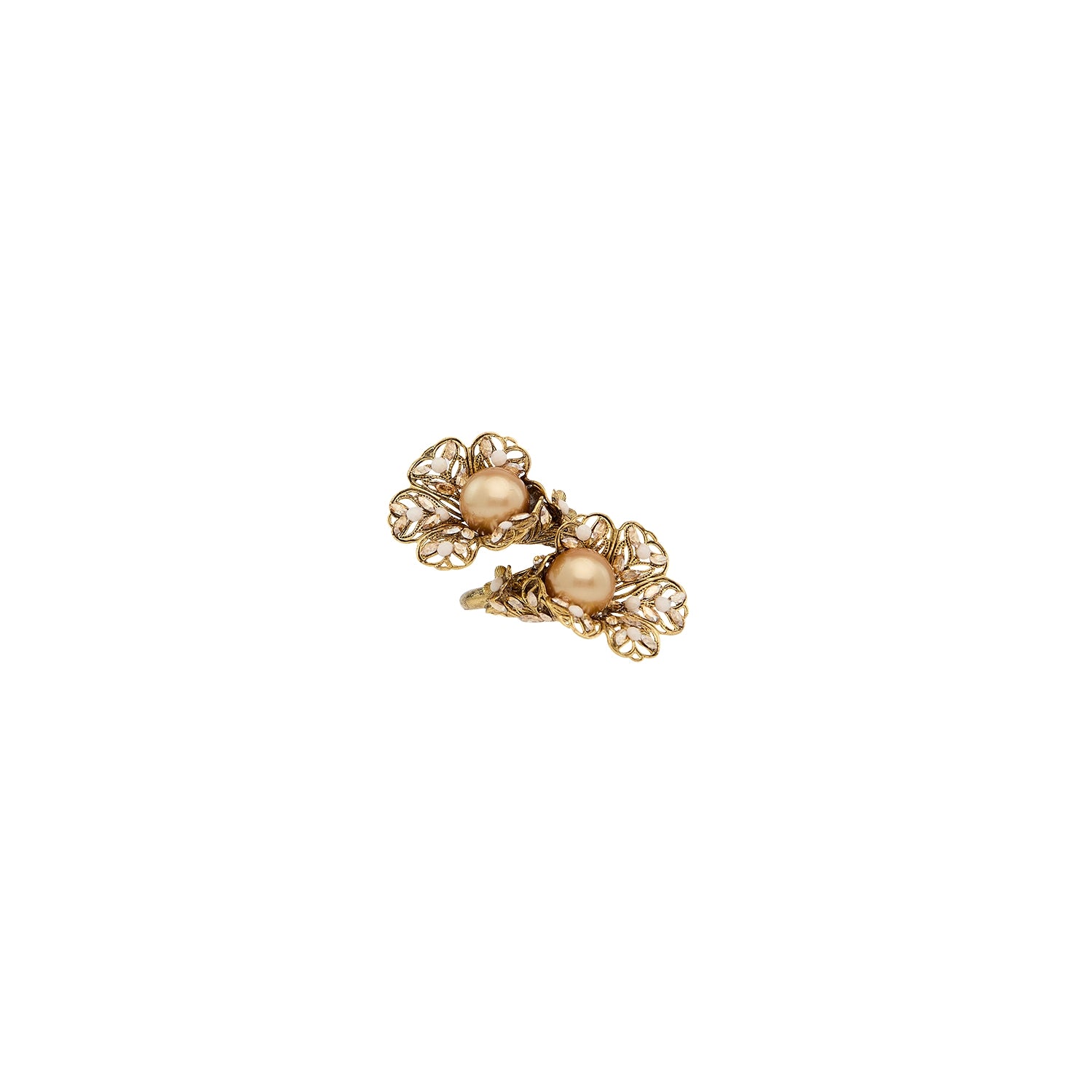 Cayetana Ring - Elegant Gold Plated Sterling Silver Ring for Women | Perfect for Weddings, Parties & Everyday Wear