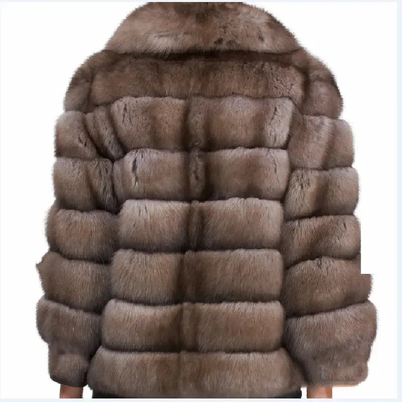 Luxury Women's Fur Coat - High Street Fashion Winter Jacket for Women | Warm Outerwear for Cold Weather, Parties & Special Occasions