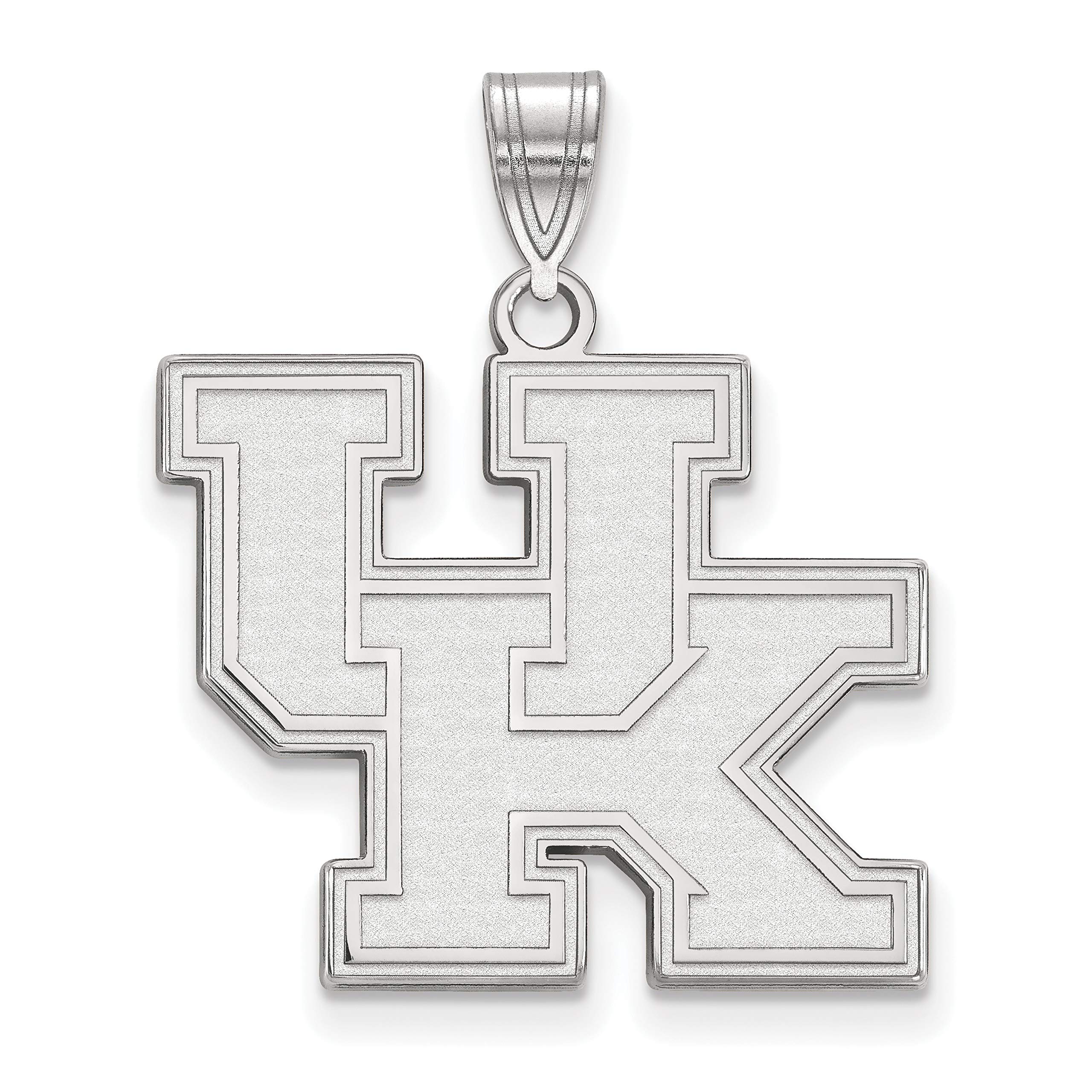 University of Kentucky Wildcats Sterling Silver Pendant Necklace - UK Logo Charm for Fans, Alumni & Students - Perfect for Game Days, Graduation Gifts & School Spirit Jewelry