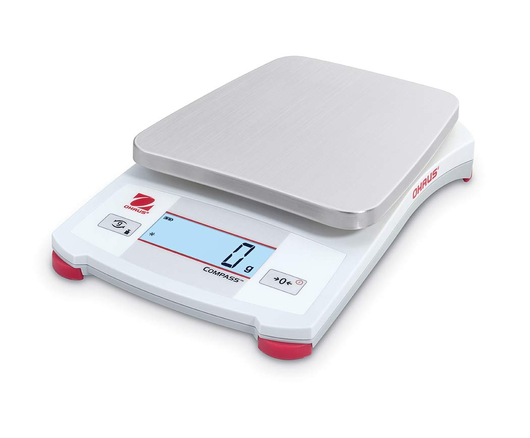 Ohaus CX5200 CX Compass Series Portable Balance Scale - 5200g x 1g Precision - Ideal for Lab, Kitchen, and Industrial Weighing Applications