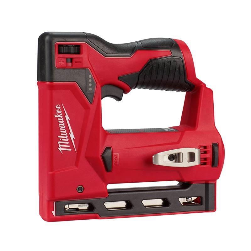 20V M12 12-Volt Lithium-Ion Cordless 3/8-Inch Crown Stapler (Tool Only) - Perfect for DIY Projects, Upholstery, and Home Repairs