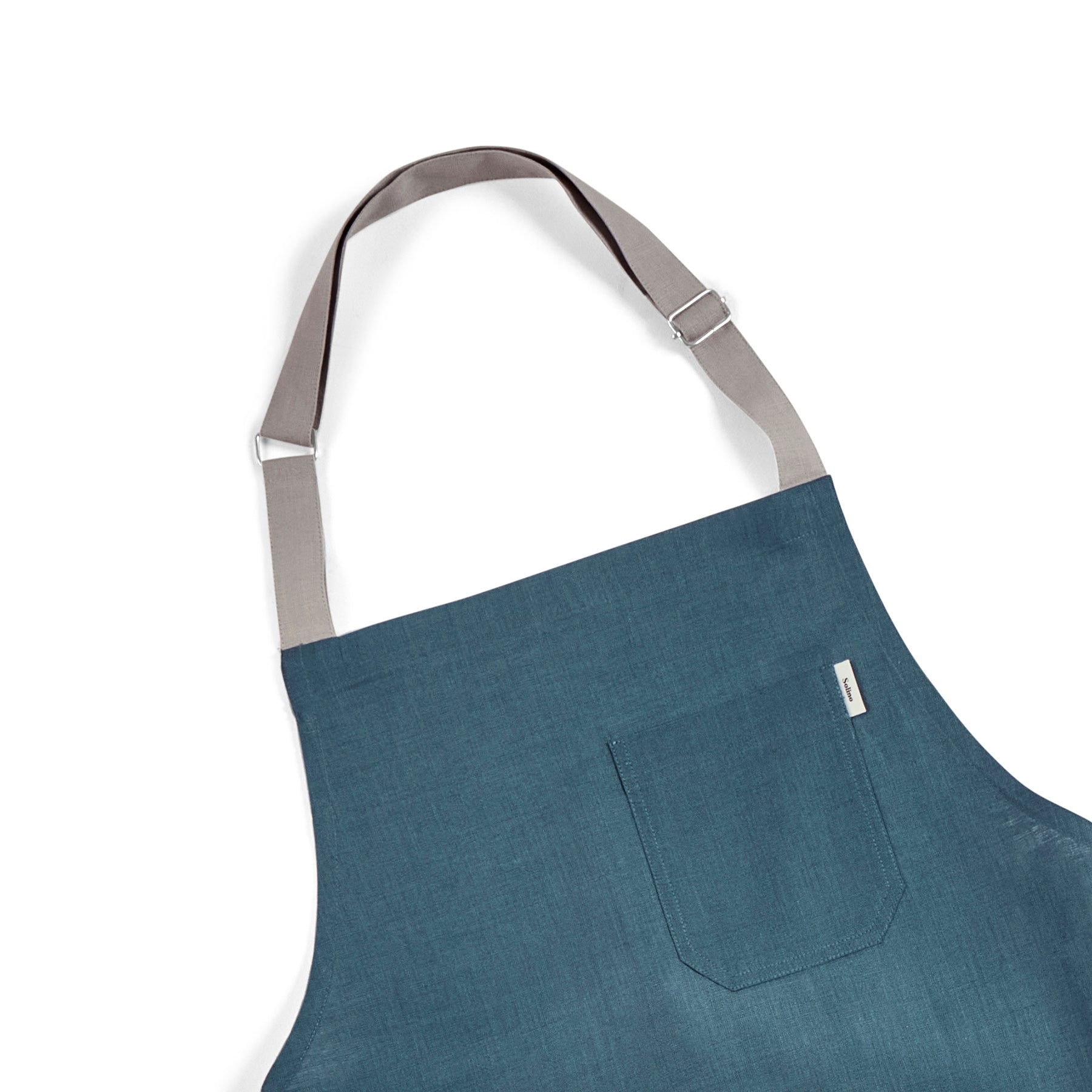 Premium Linen Bib Apron for Cooking, Baking & Grilling - Durable & Stylish Kitchen Apron for Chefs & Home Cooks - Perfect for BBQ, Baking & Crafting