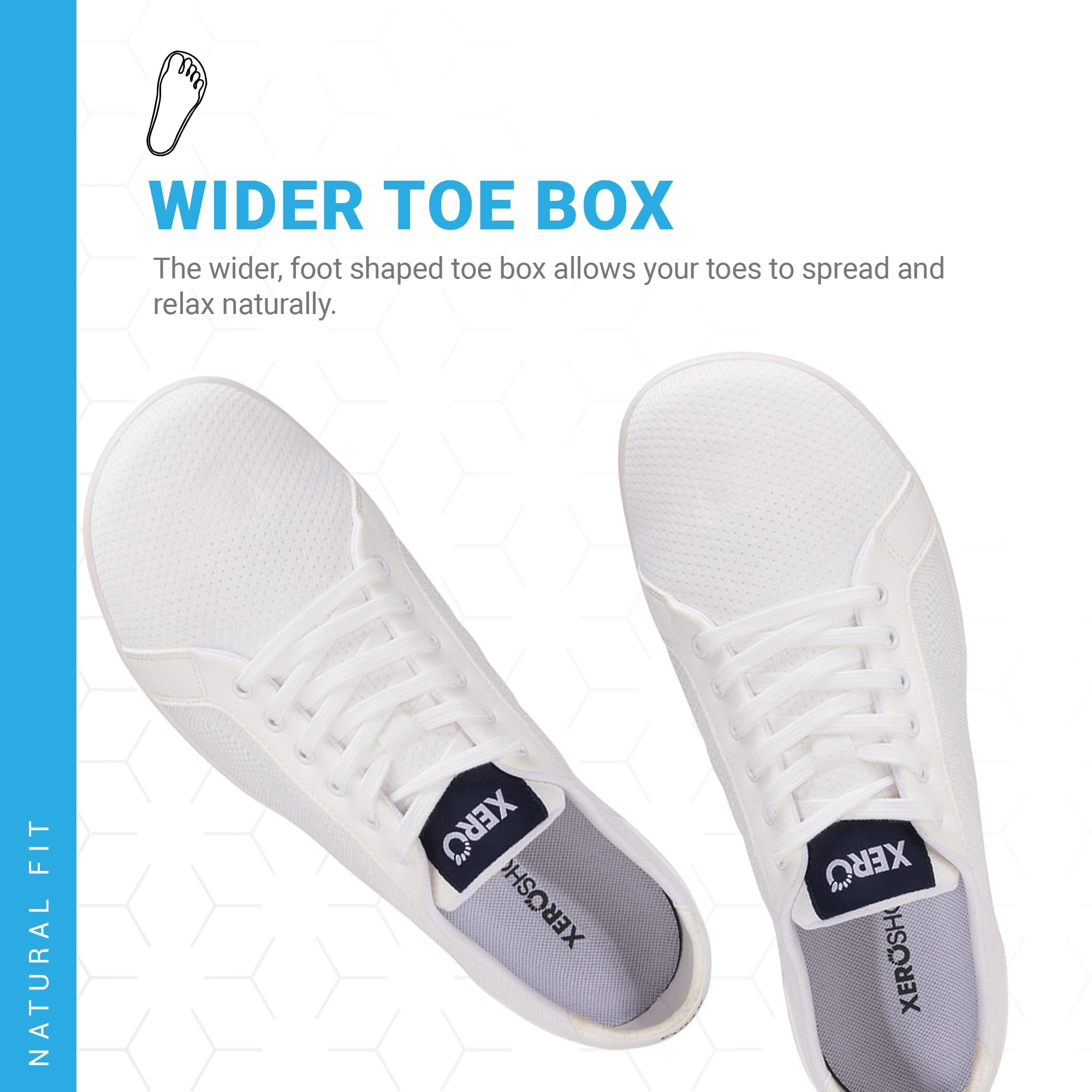 Xero Shoes Dillon Classic - Lightweight & Breathable Men's Casual Sneakers | Comfortable Walking Shoes for Travel, Work & Everyday Wear