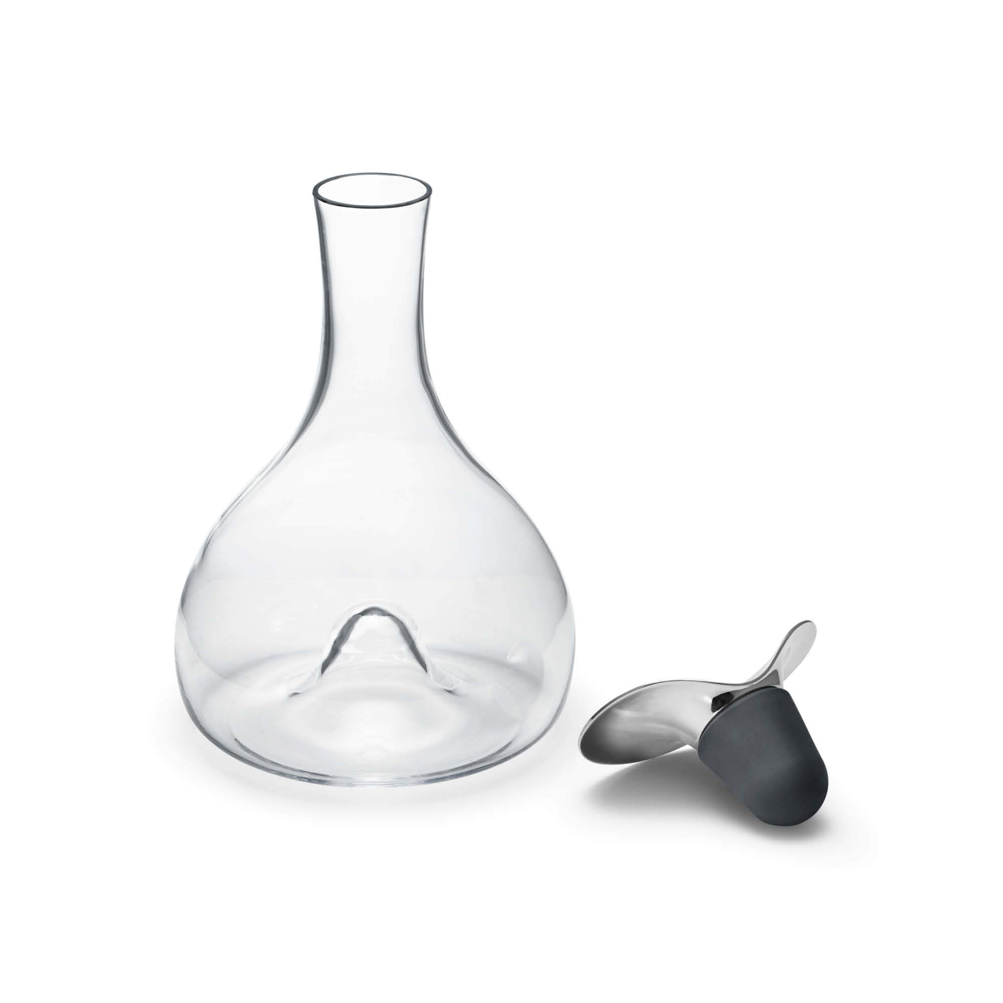 Georg Jensen Premium Wine & Bar Carafe - Elegant Glass Decanter for Red Wine, Whiskey & Cocktails - Perfect for Home Entertaining, Gifts & Special Occasions