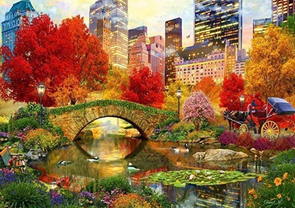 2000-Piece Central Park NYC Wooden Jigsaw Puzzle for Adults - Educational DIY Puzzle Kit, Stress Relief Toy & Gift for Teens (10575CM) - Perfect for Family Game Nights, Classroom Activities, and Relaxation Therapy