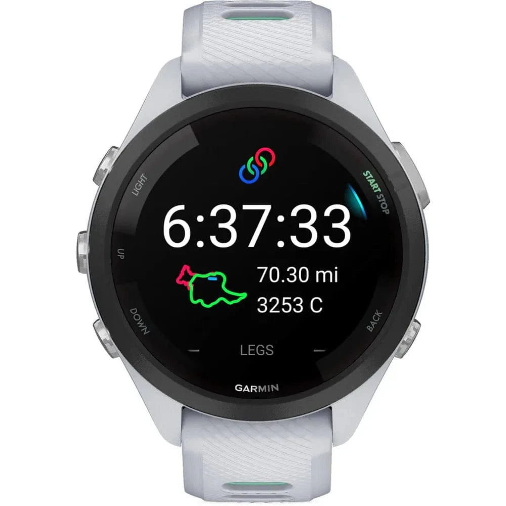 Garmin Forerunner 265S GPS Running Smartwatch - Heart Rate Monitor, Music Storage, Advanced Workout Metrics for Runners & Athletes | Perfect for Marathon Training, Outdoor Jogging & Fitness Tracking