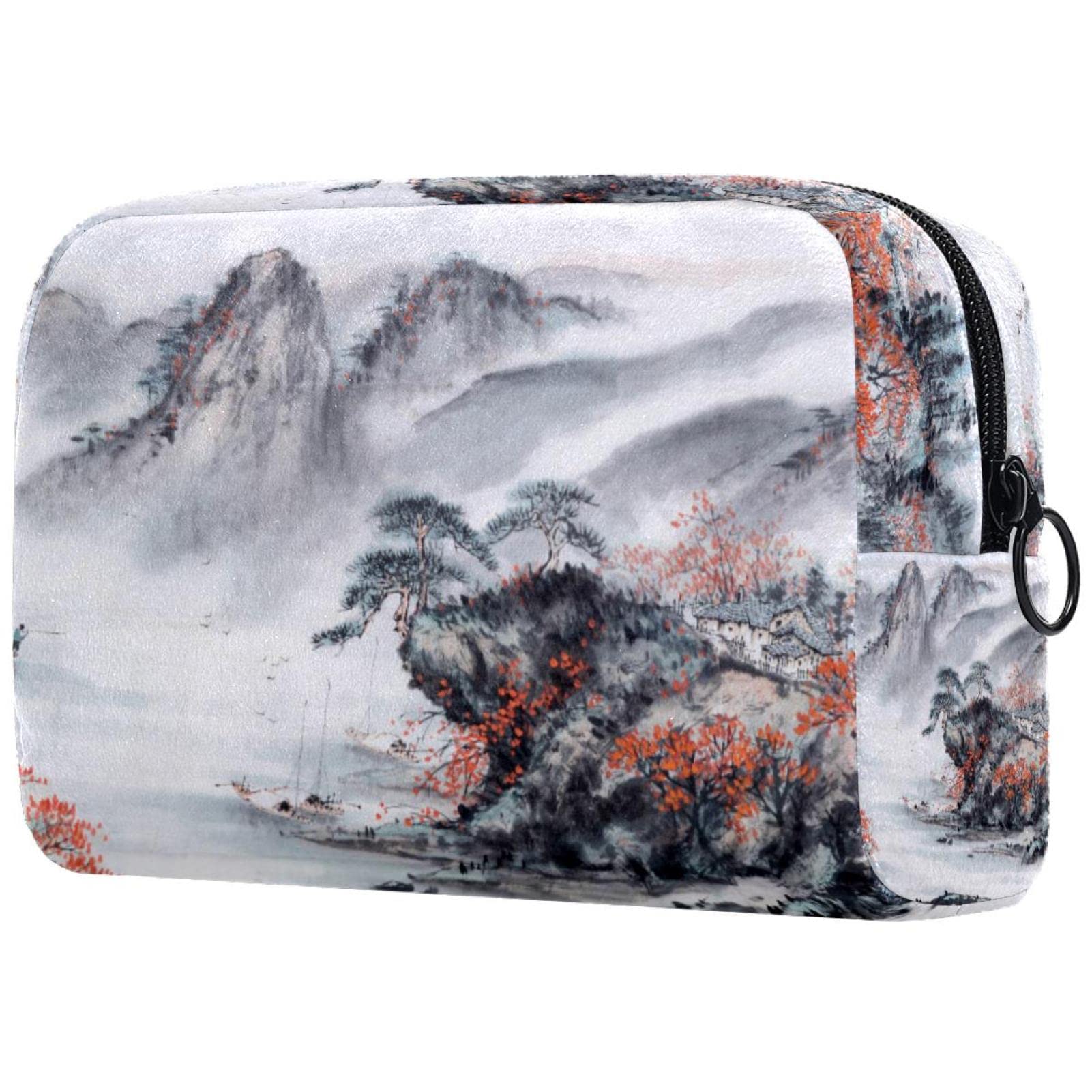 Large Cosmetic Bags for Women - Waterproof Travel Makeup Case with Zipper, Portable Toiletry Organizer Pouch for Makeup Brushes & Skincare Products | Perfect for Vacation, Gym & Daily Use