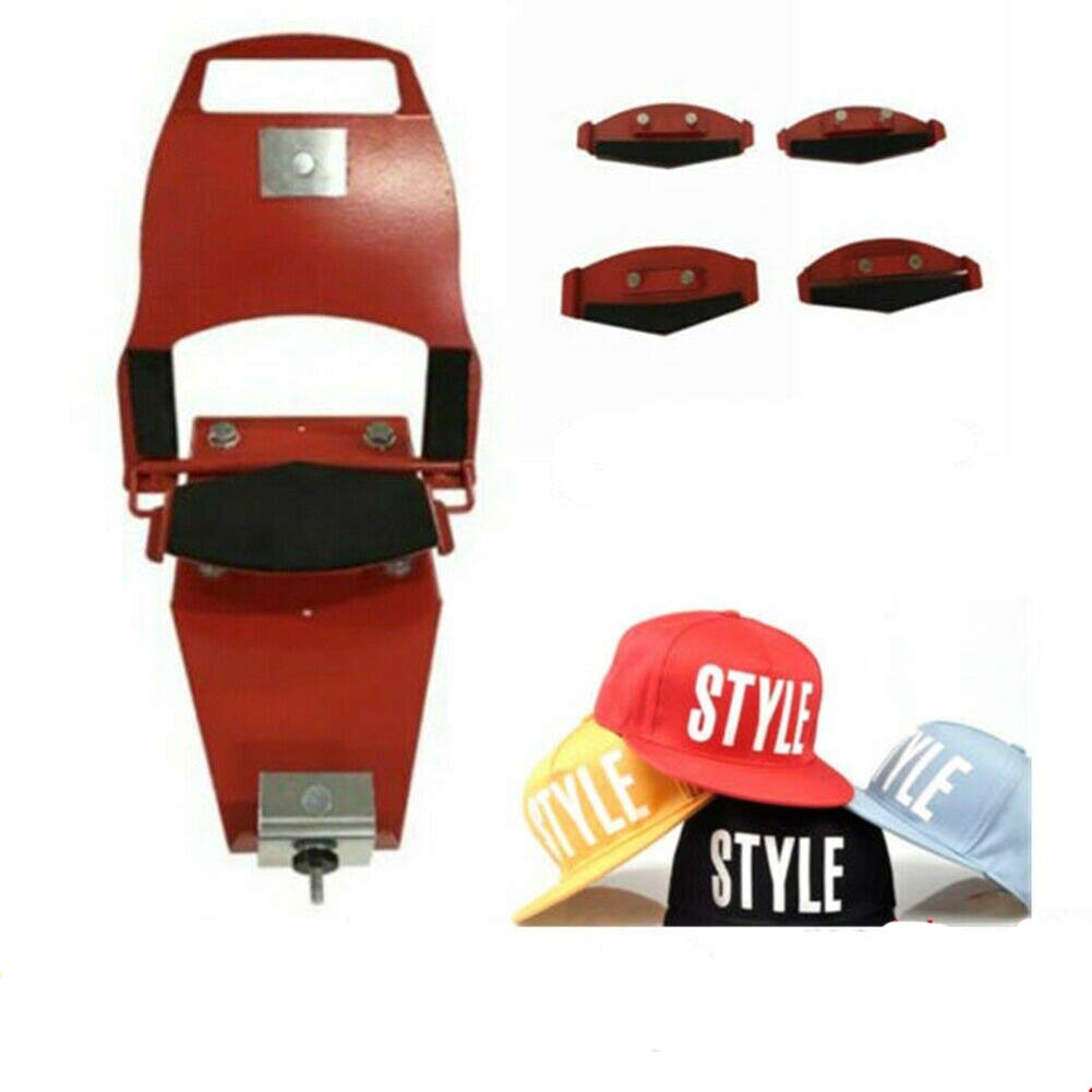 Professional Multifunction Hat Clamp for Silk Screen Printing - Universal Cap Printing Platen Machine with Adjustable Clamps - Perfect for DIY T-Shirt, Baseball Cap & Custom Apparel Printing (Fast US Shipping)