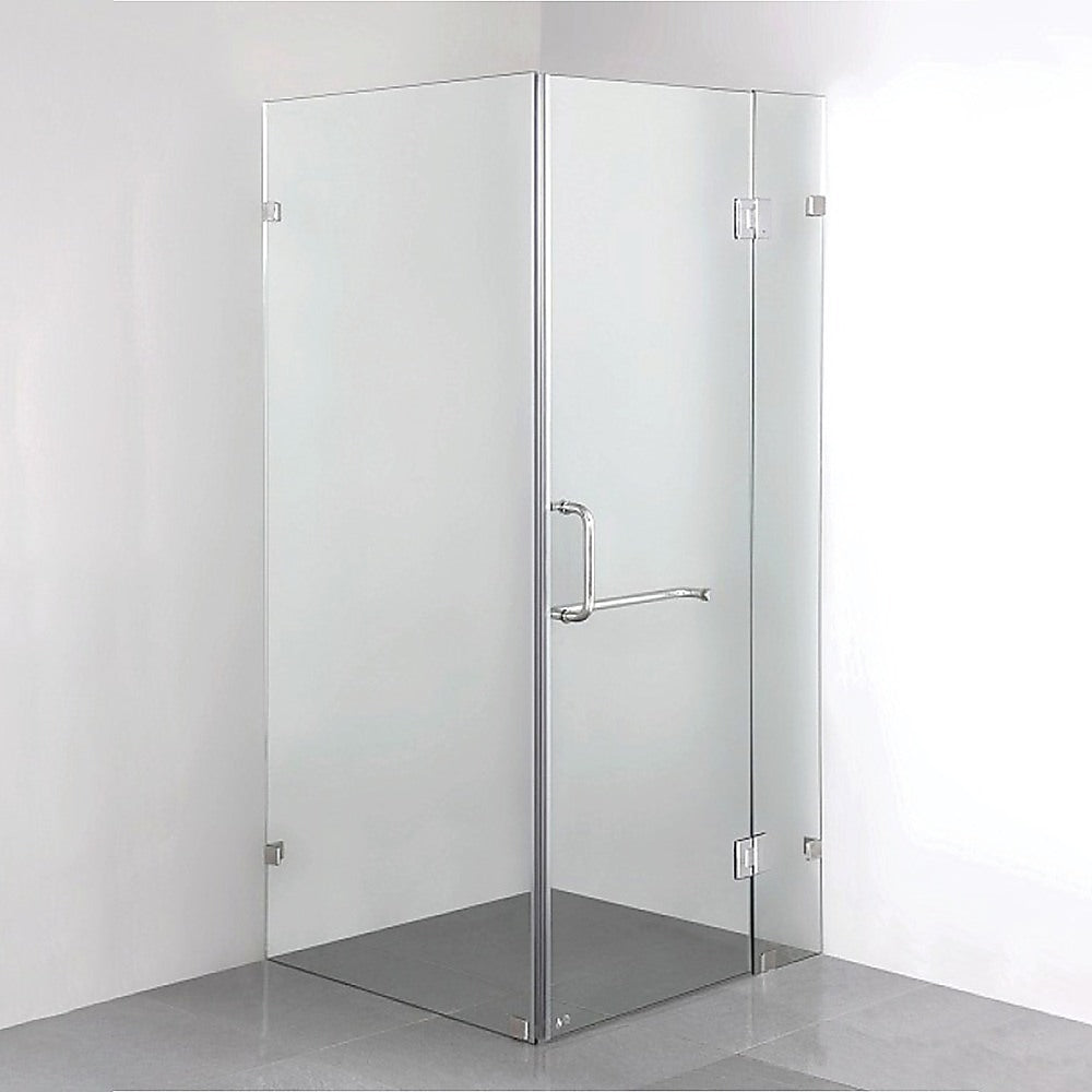10mm Frameless Glass Shower Screen 1000x700mm - Modern Bathroom Enclosure by Della Francesca | Perfect for Walk-in Showers & Spa Bathrooms