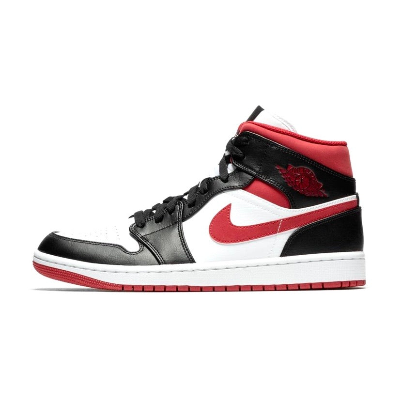 Air Jordan 1 Mid Gym Red Basketball Shoes - Men's High-Top Sneakers for Streetwear & Casual Wear | Perfect for Basketball, Gym & Everyday Fashion