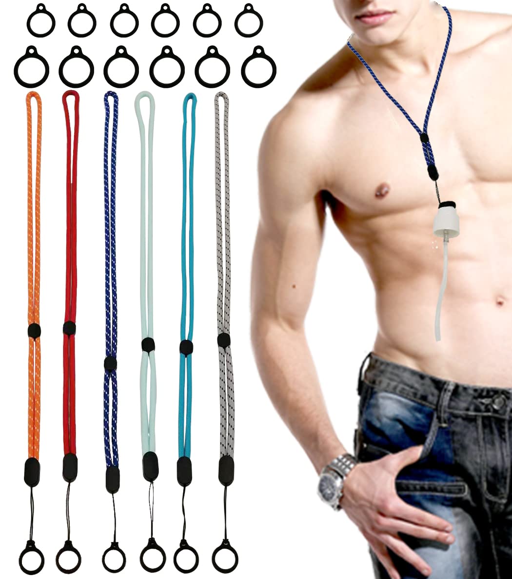 Peritoneal Dialysis Lanyard Kit with Silicone Rings - Secure Catheter Holder for Home Dialysis Care