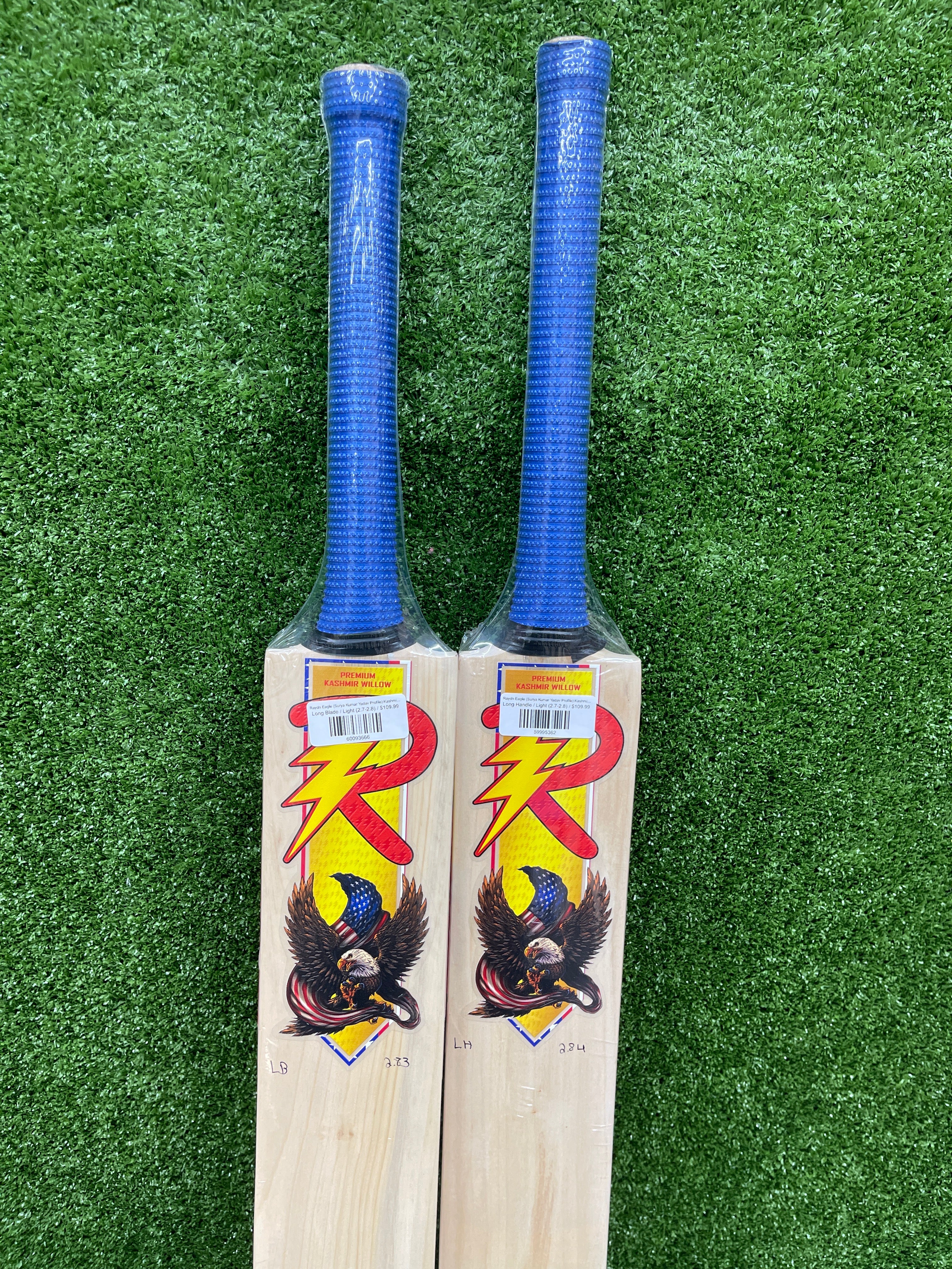 Premium Kashmir Willow Cricket Bat - Lightweight & Durable for Tennis Ball - Raydn Eagle (Surya Kumar Yadav Profile) - Perfect for Casual Play, Backyard Cricket & Training Sessions
