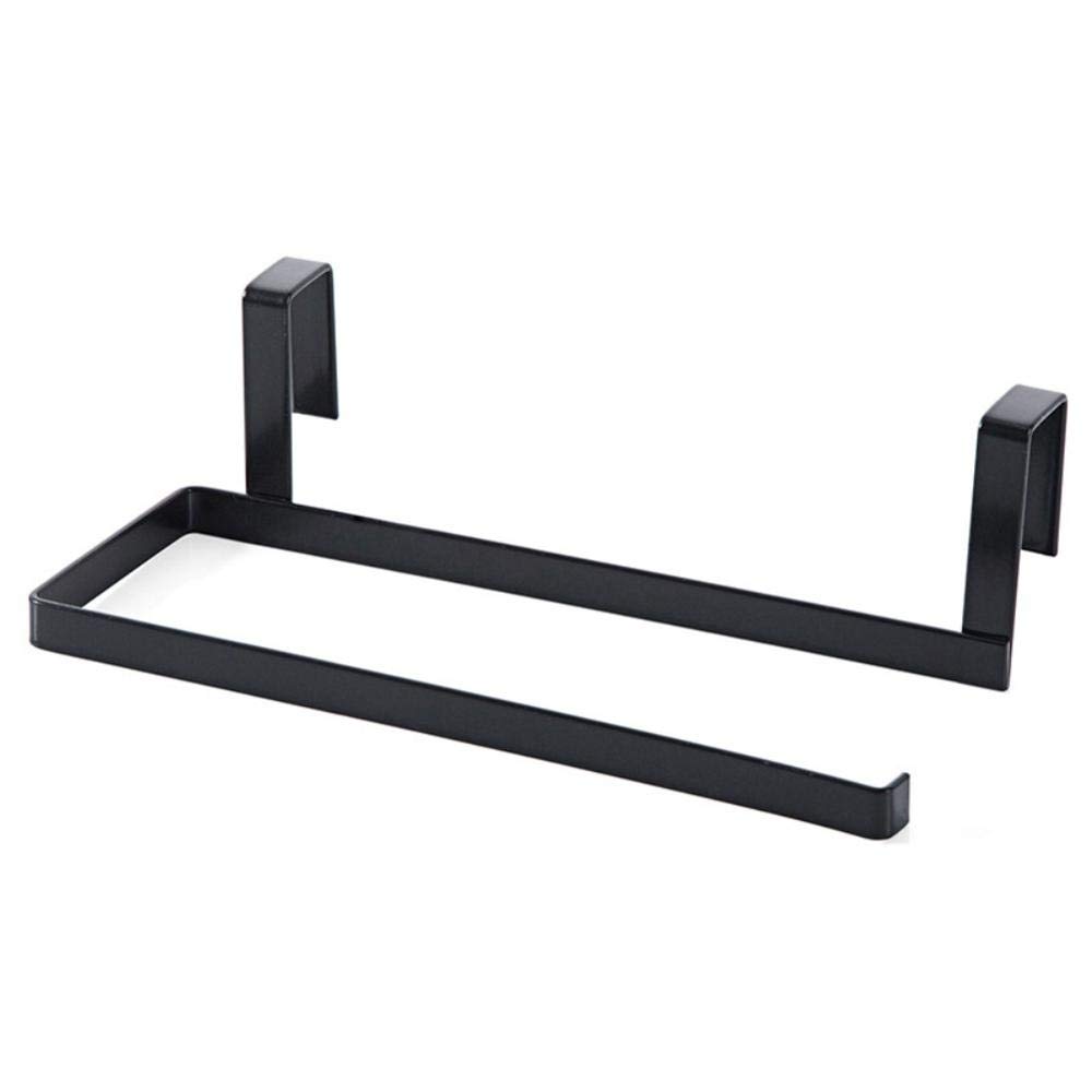 Stainless Steel Kitchen Roll Holder & Paper Towel Hanger - Wall Mount or Cabinet Organizer for Bathroom & Kitchen Storage (Color A) - Perfect for Countertop, Pantry, and Laundry Room Organization