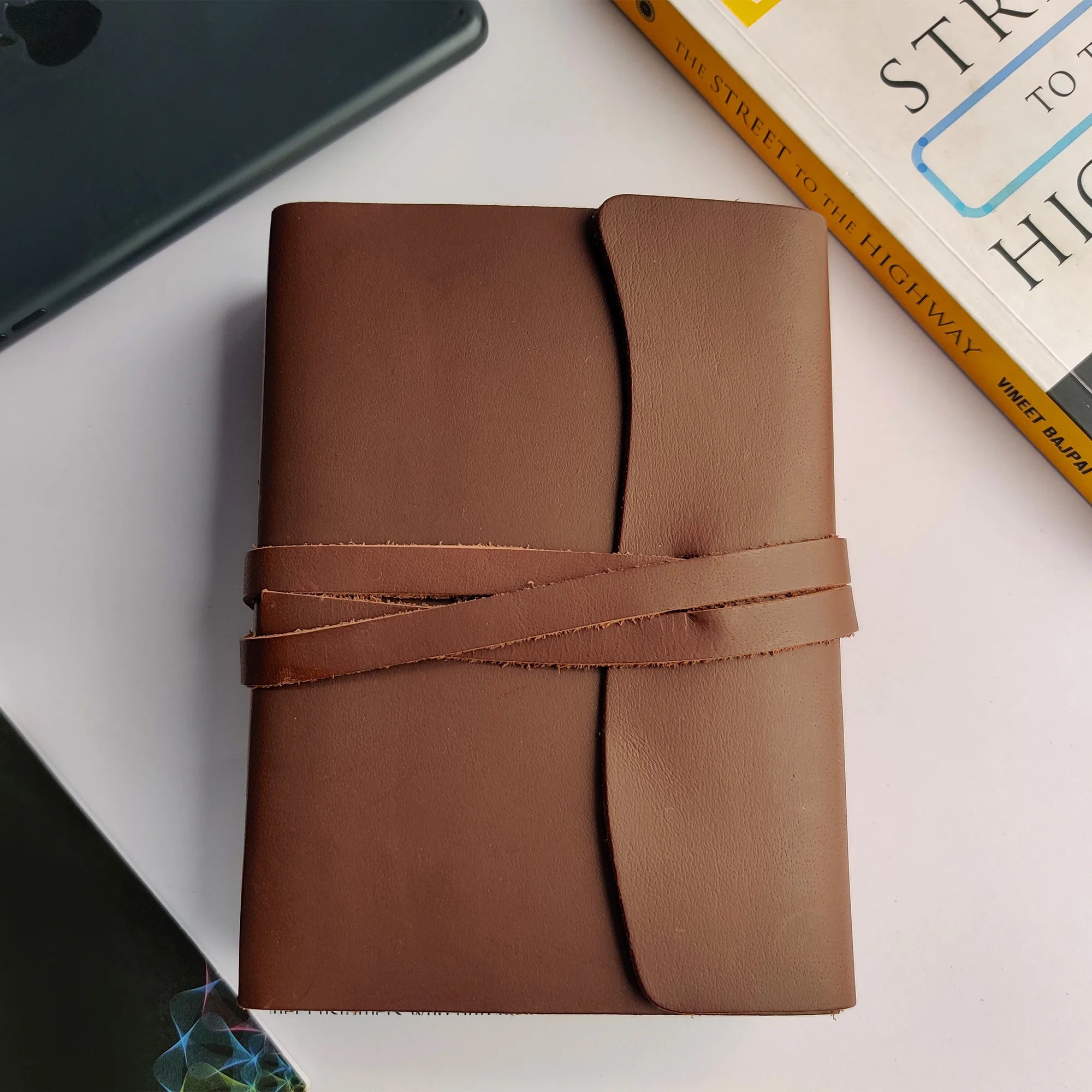 Vintage Leather Journal - Lined Notebook for Writing, Travel Diary & Note Taking - Perfect for Journaling, Sketching & Gift Giving