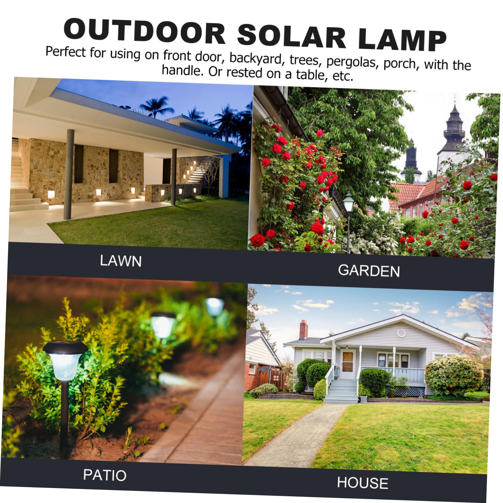 Solar Powered LED Garden Bunny Light - Resin Animal Statue Ornament with Solar LED Lights for Outdoor Spring Decor, Patio, Lawn & Yard Decoration