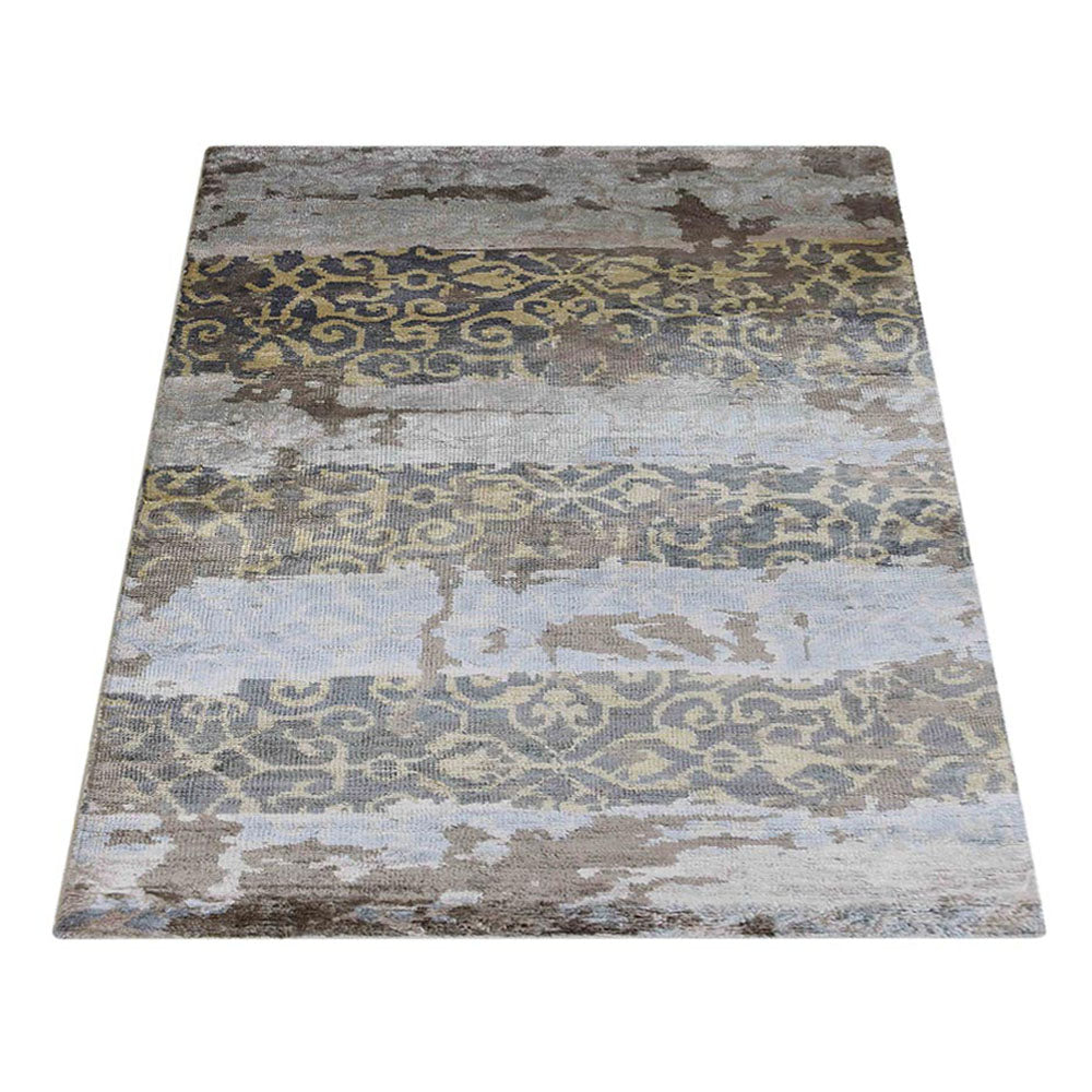 Handmade Hypnotic Eastern Hand-Knotted Wool Rug - Boho Chic Home Decor for Living Room, Bedroom & Office