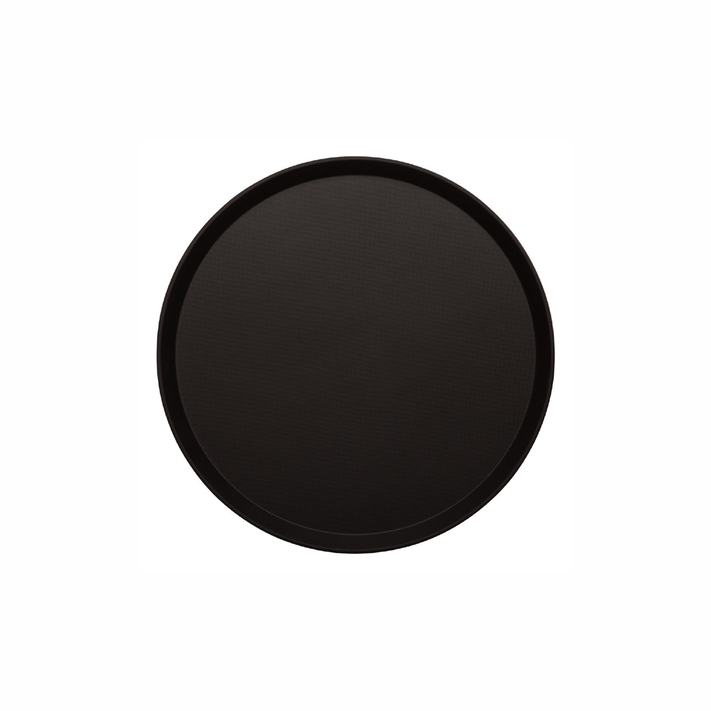 Non-Slip Round Waiter Tray - Durable Serving Tray for Restaurants, Cafes & Catering - Perfect for Hosting, Buffets & Professional Food Service
