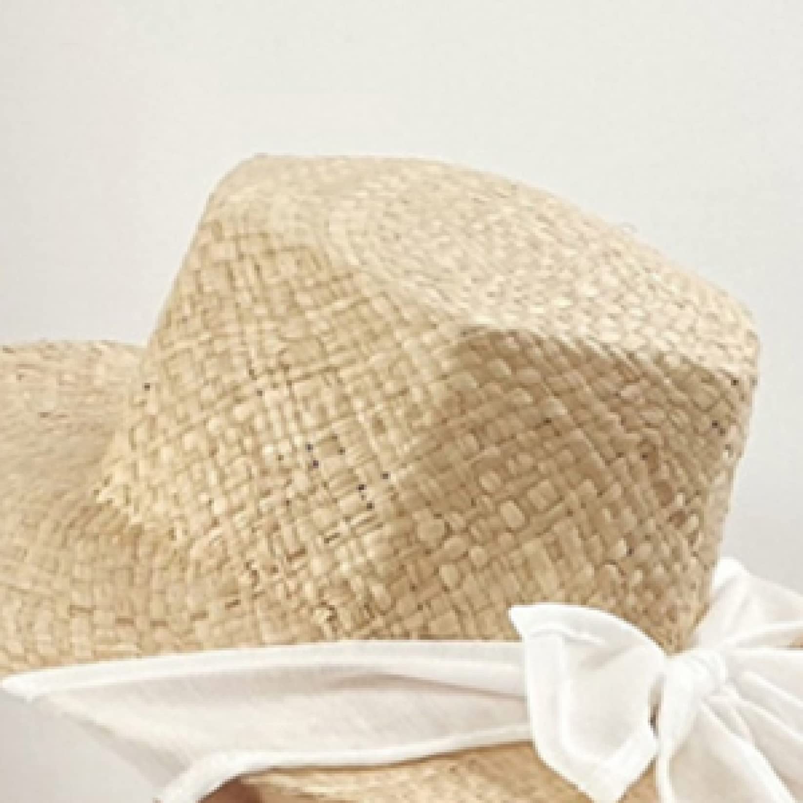 Handmade Women's Straw Sun Hat - Wide Brim Natural Raffia Beach Hat for Women - UV Protection Summer Sun Hat for Vacation, Travel, and Outdoor Activities