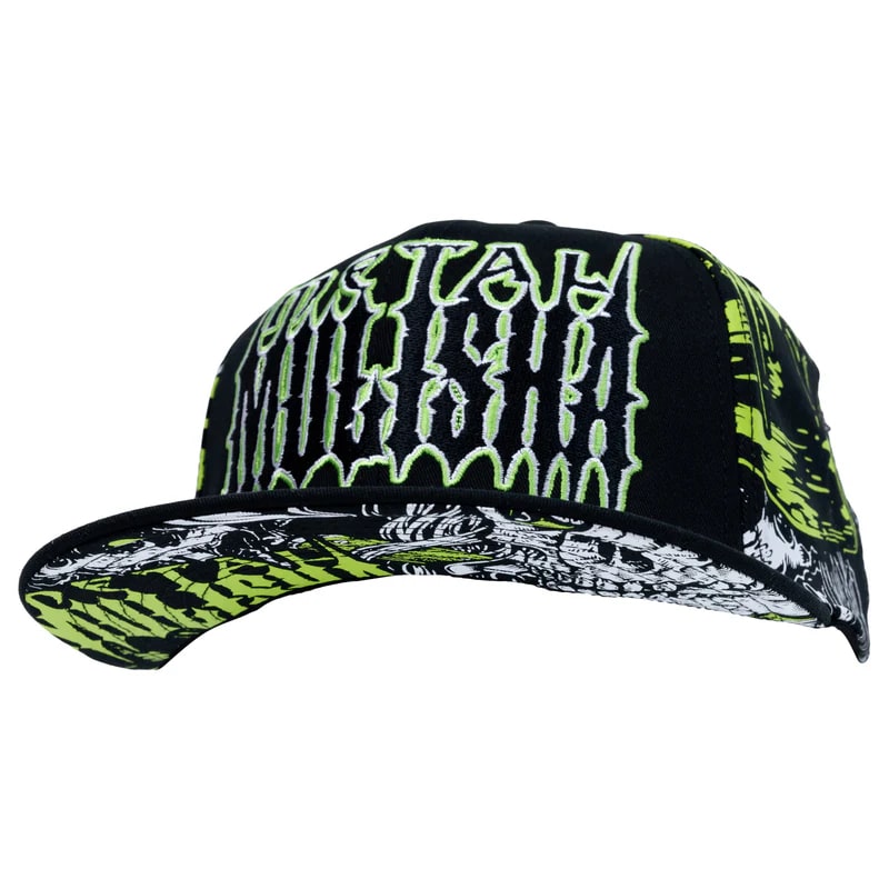 Metal Mulisha Irish Car Bomb Flex Fit Hat - Adjustable Snapback for Men & Women - Perfect for Skateboarding, Motorcycling & Streetwear Fashion