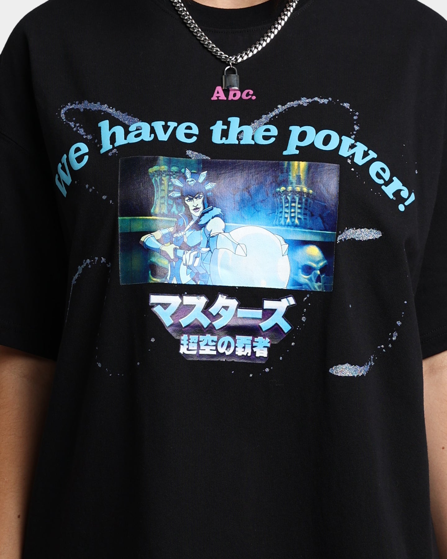 Mattel We Have The Power T-Shirt - Black Advisory Board Crystal X Graphic Tee for Women & Men | 80s Nostalgia, Cartoon Lover Gift, Casual Wear