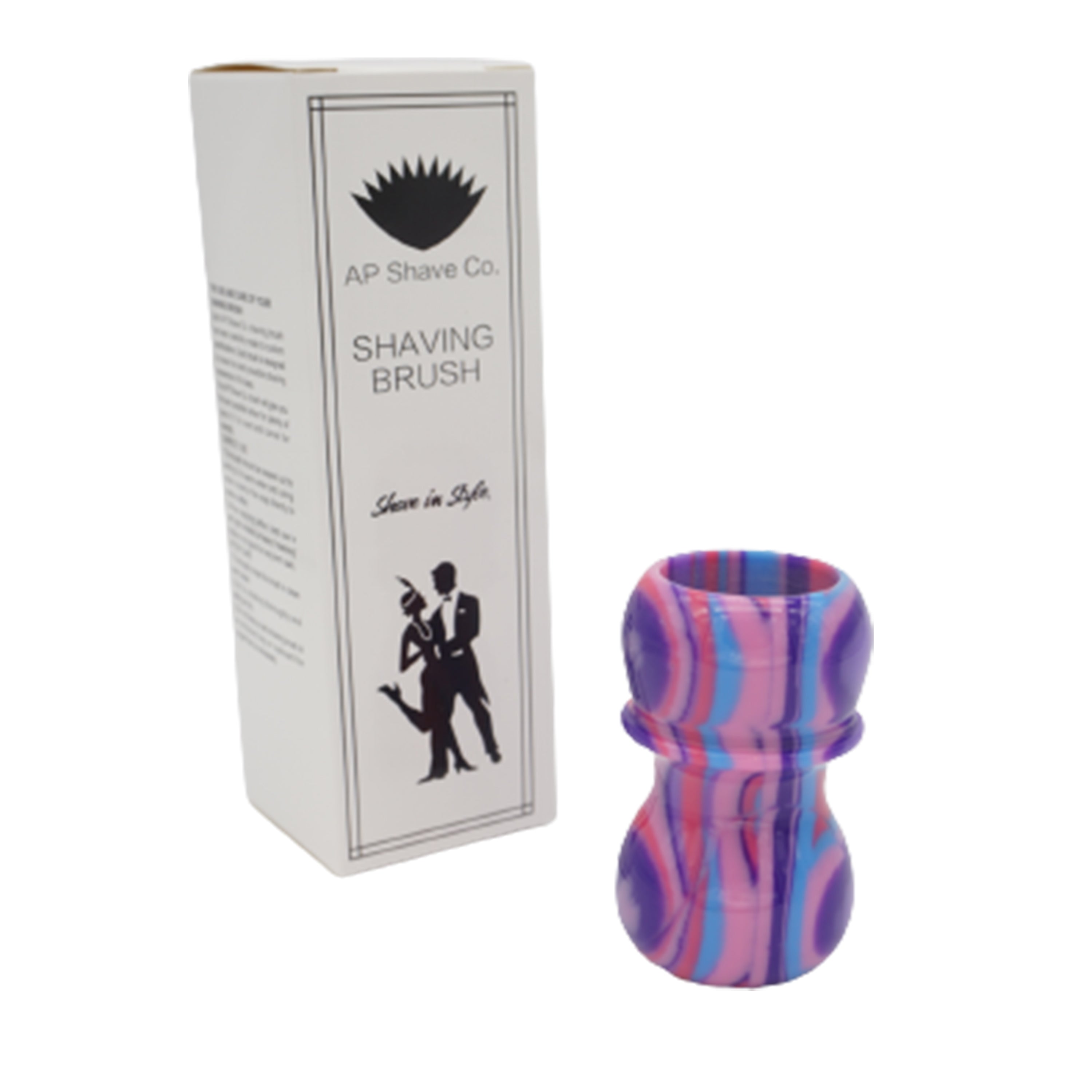 Premium Purple Haze Handmade Shaving Brush Handle - Fits 24mm & 26mm Knots - Perfect for Wet Shaving & Grooming Gifts for Men