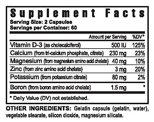 Ultimate Cal - 120 Capsules per Bottle, 3-Pack | Calcium Supplement for Bone Health & Muscle Support | Ideal for Active Lifestyles & Daily Wellness