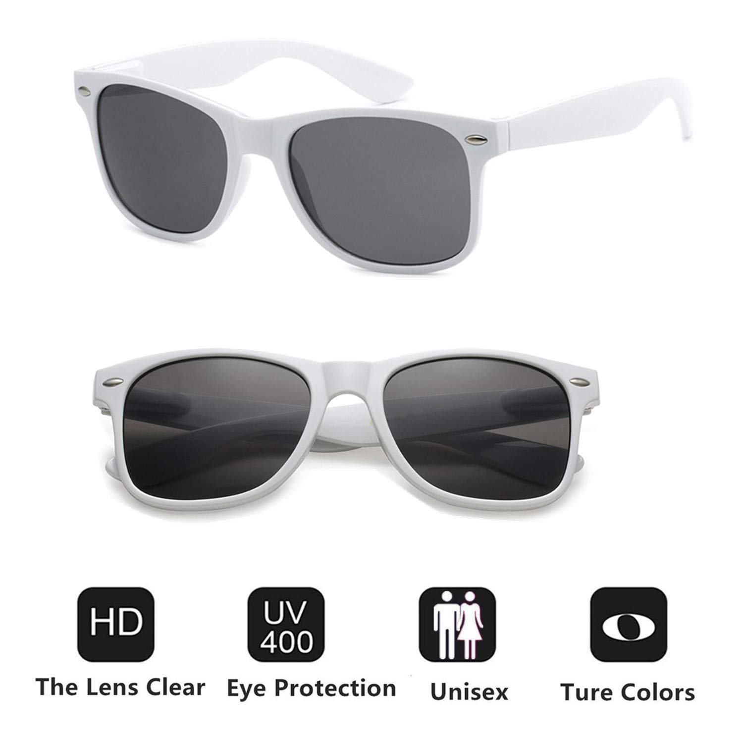 Bulk 80s Style Party Sunglasses for Adults - Retro Shades for Themed Events, Costumes & Favors (8/10/20/30 Pack) | Perfect for 80s Parties, Halloween, Cosplay & Group Events