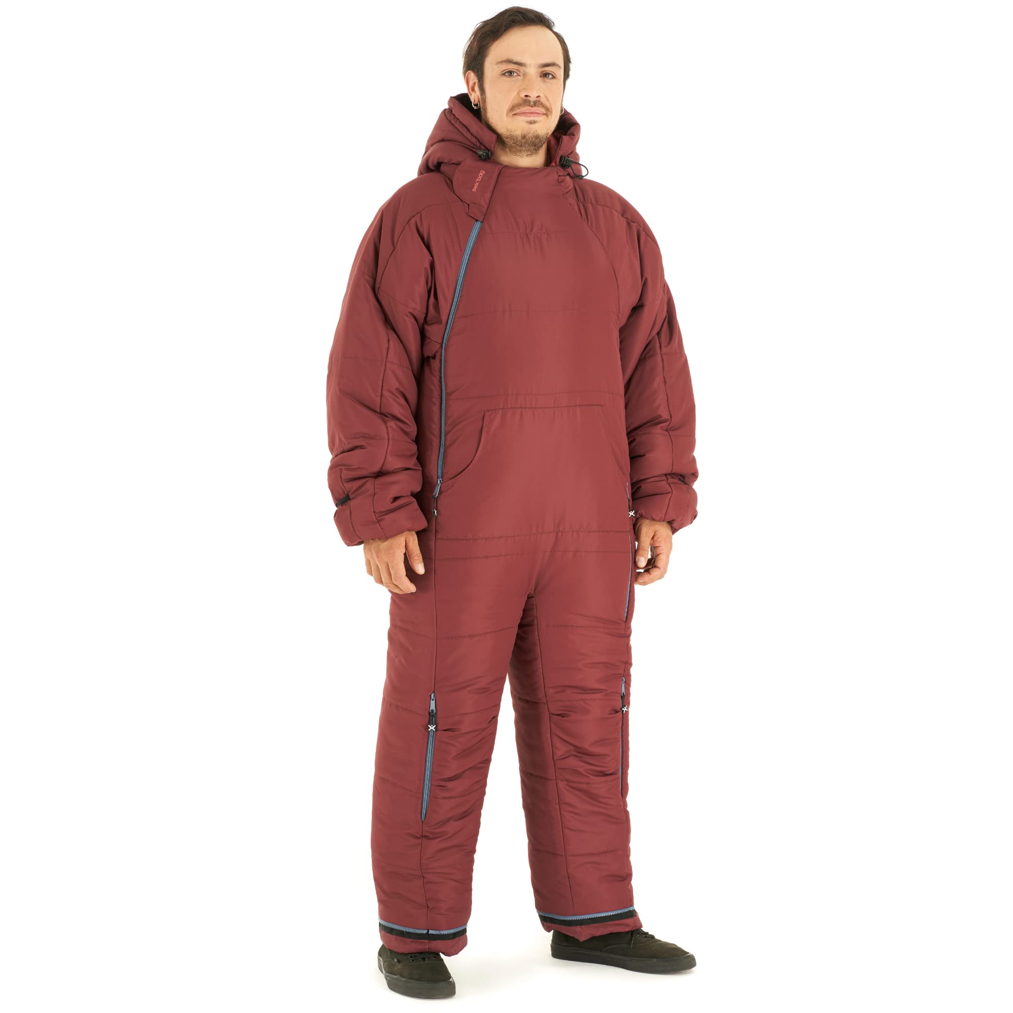 Selk'bag Original Wearable Sleeping Bag - All-Season Indoor & Outdoor Sleeping Bag for Camping, Hiking, Backpacking, RV Trips, Travel | Perfect for Cold Weather, Lounging, Hammock Camping & Home Use