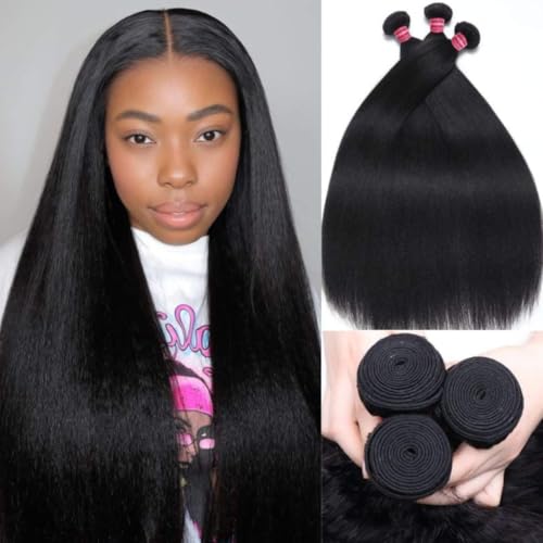Yaki straight bundles natural color