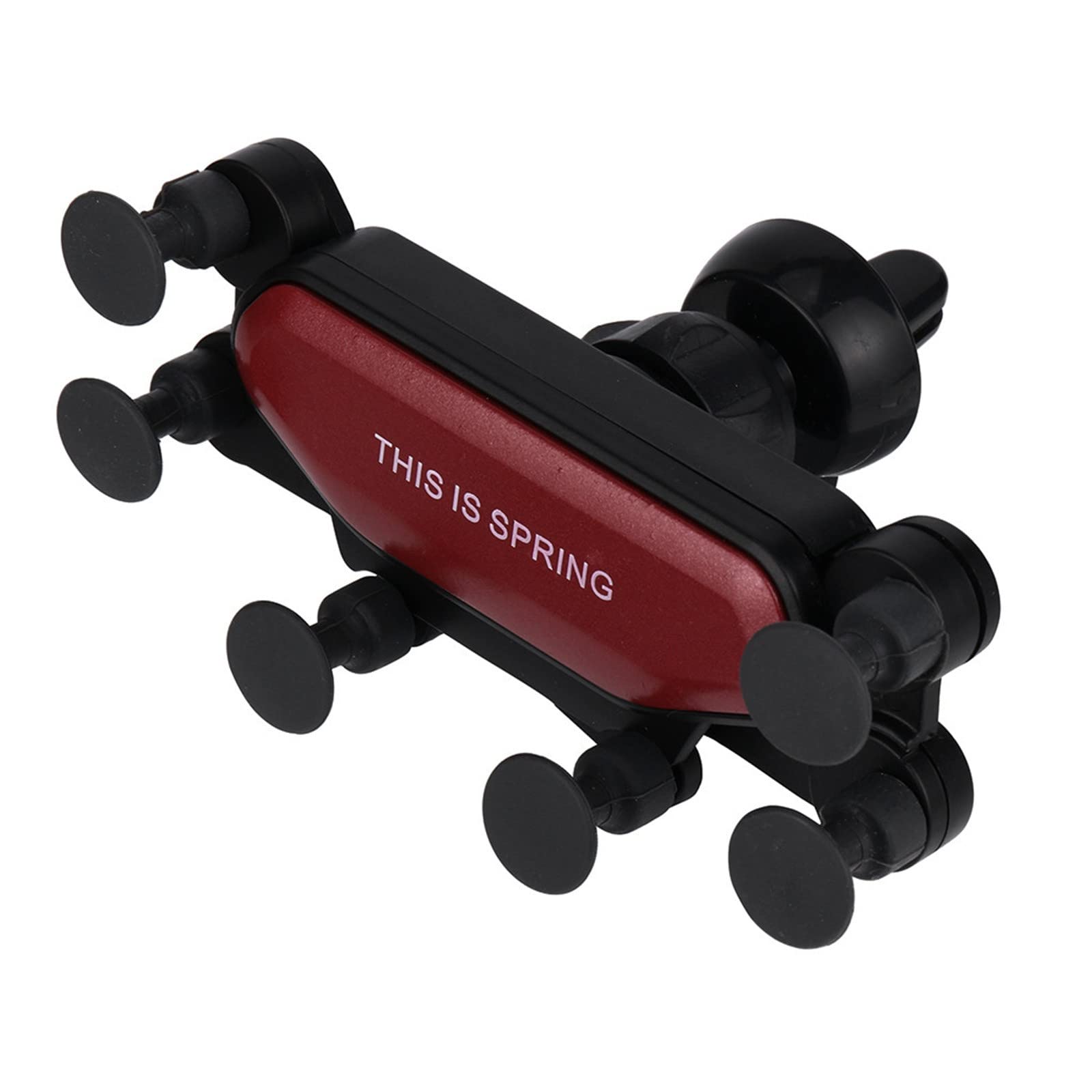 Universal Car Phone Mount Holder - Auto Locking Gravity Air Vent Phone Stand for iPhone & Android - Perfect for GPS Navigation & Hands-Free Driving