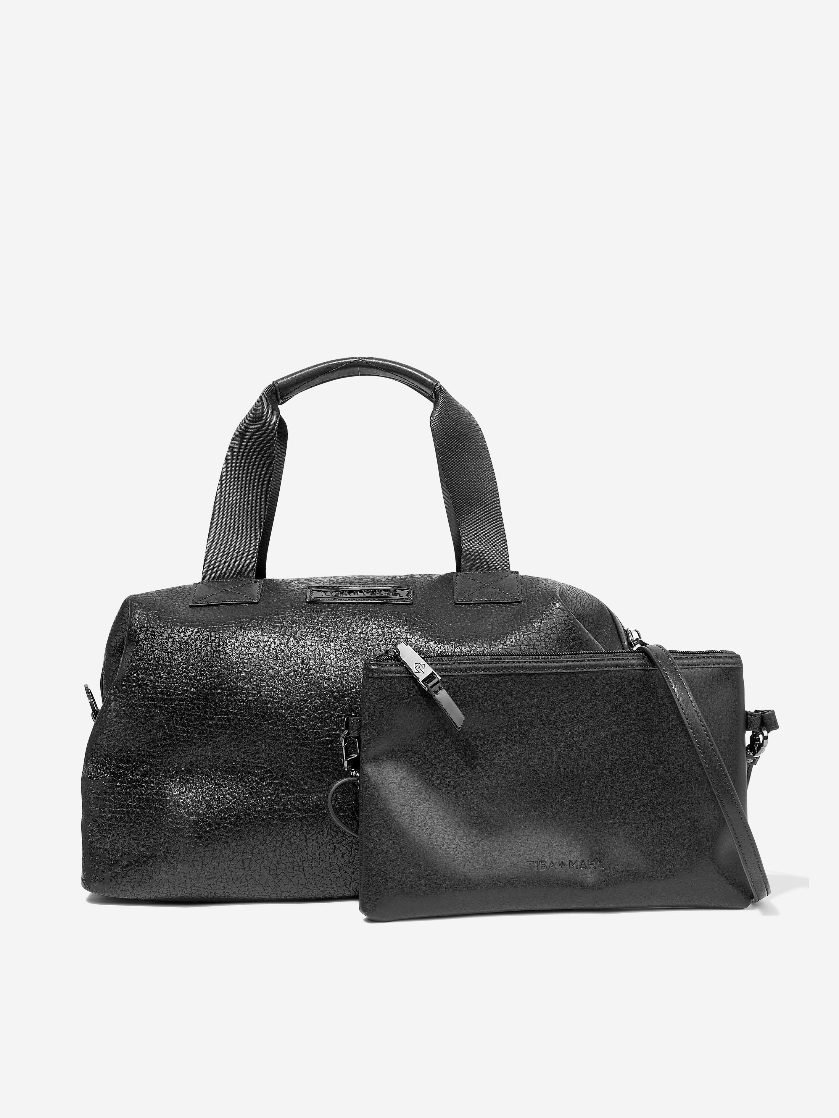 Black Baby Raf Changing Holdall Diaper Bag - 41cm Large Travel Organizer for Baby Essentials, Perfect for On-the-Go Parents & Daycare Trips