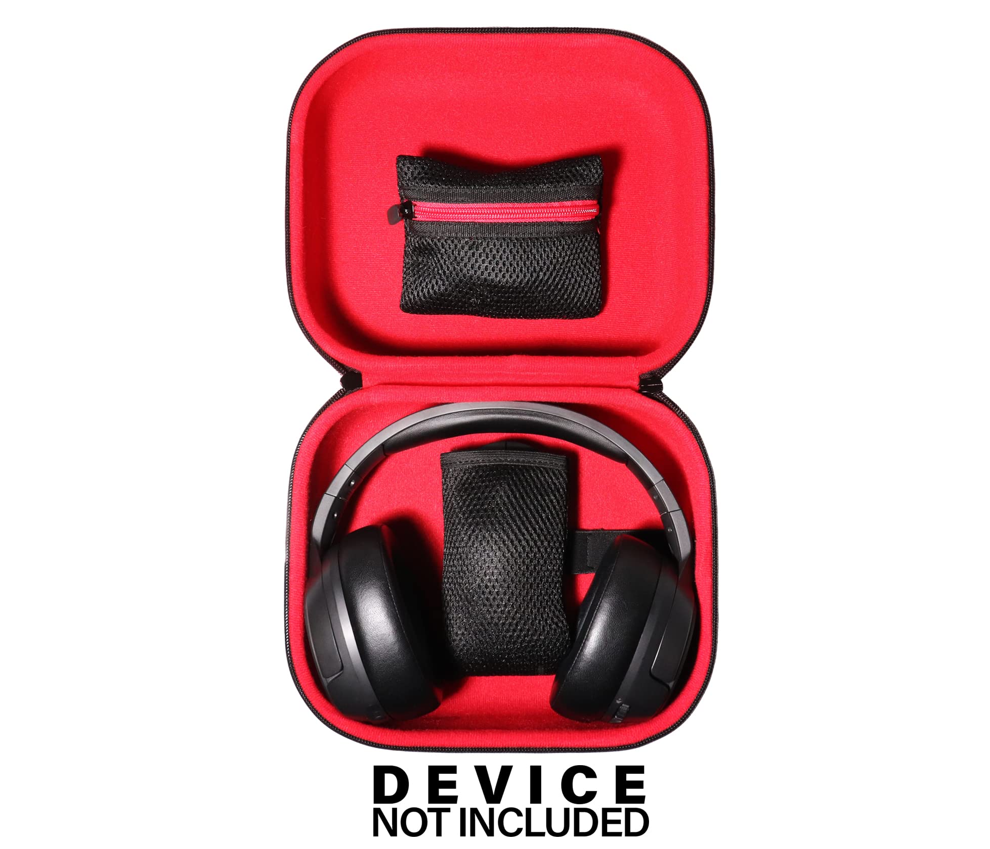 Premium Gaming Headset Case for HyperX Cloud II, Cloud Alpha, Cloud Alpha S & All Cloud Series - Compatible with Kingston Headsets - Protective Storage Organizer for Gaming Mouse, SSD & Portable Hard Drives - Perfect for Travel, LAN Parties & Esports Tournaments