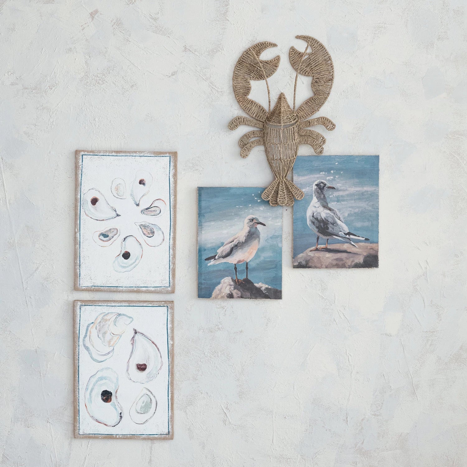 Stunning Seagull Canvas Wall Art - Coastal Beach Decor for Living Room, Bedroom & Office - Handmade Stretched Gallery Wrapped Painting
