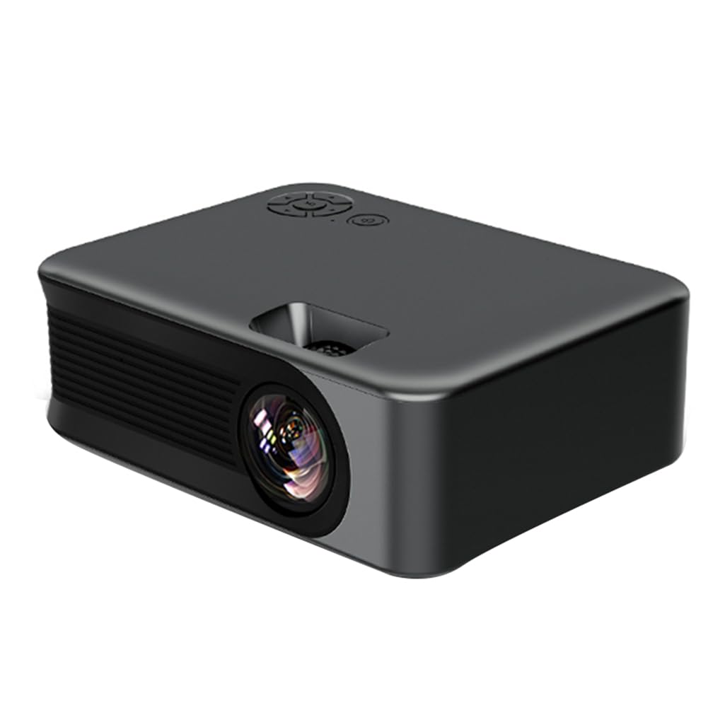 Mini Projector with WiFi - 1080P HD Portable Smart Home Theater Projector for Movies & Gaming | UK Plug | Ideal for Home, Office & Outdoor Entertainment