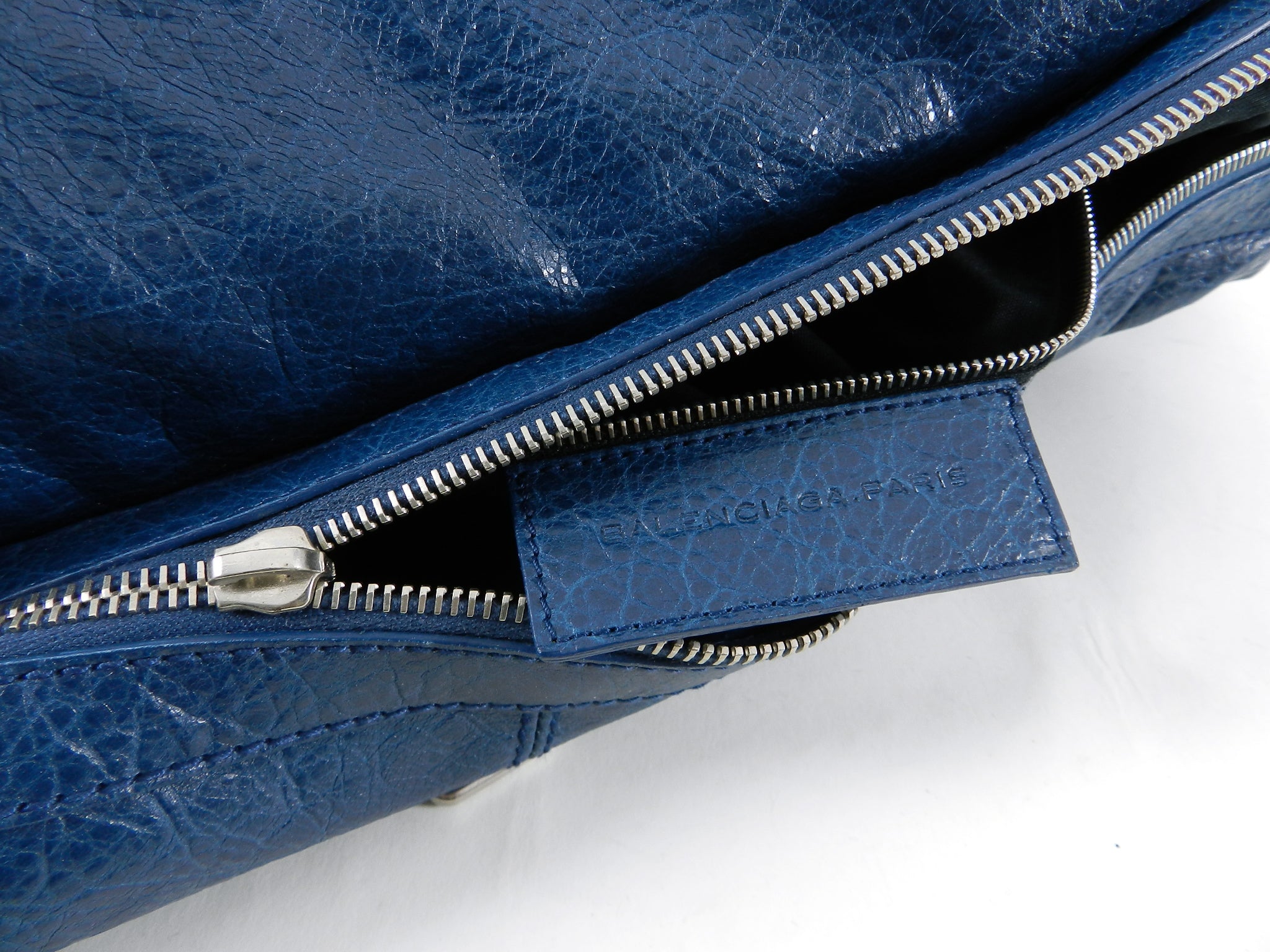 Balenciaga City Blue Giant Weekender Overnight Duffle Bag for Women | Luxury Travel Bag, Gym Bag & Weekend Getaway Essential