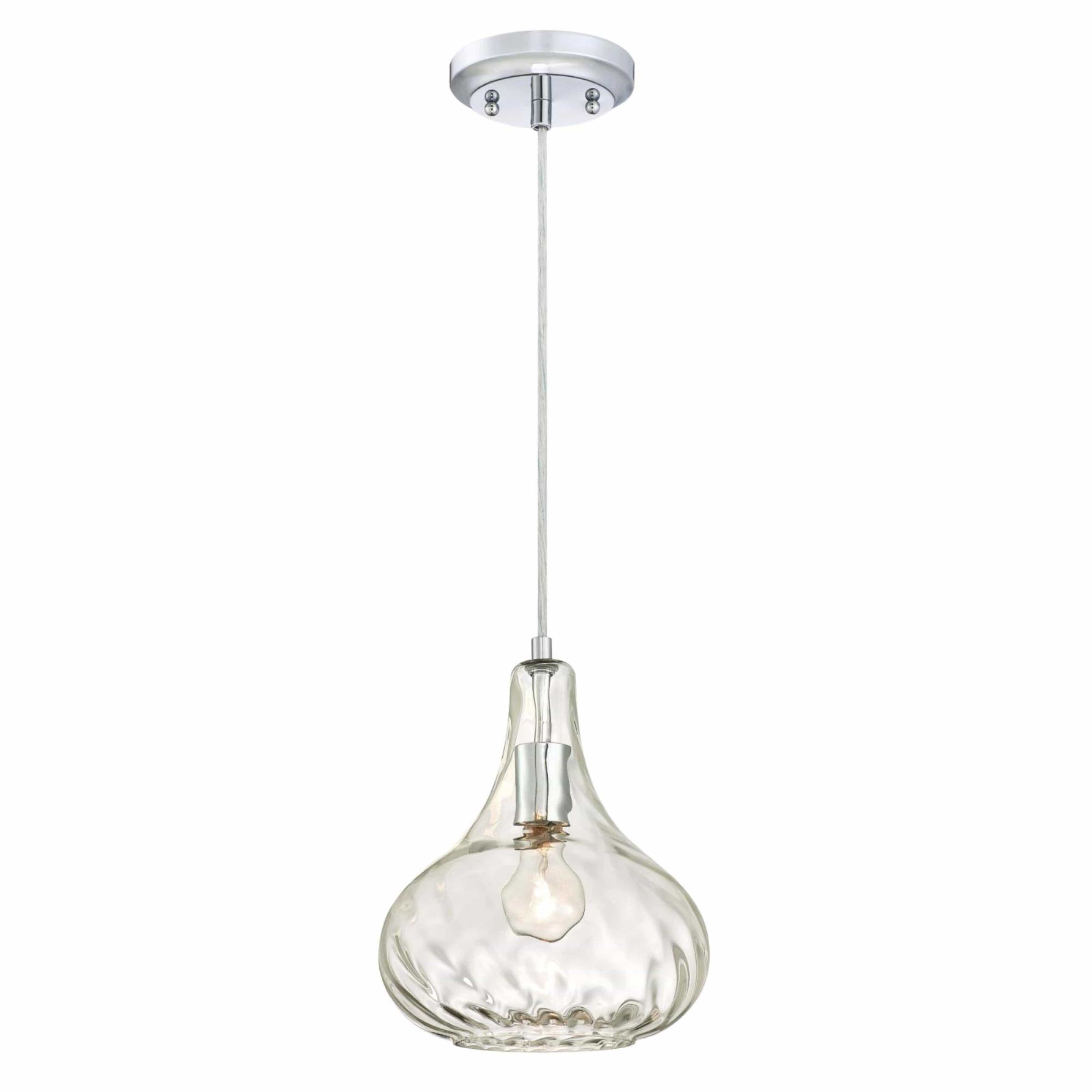 Westinghouse Zeal Pendant Light - Modern Hanging Fixture for Kitchen Island, Dining Room & Living Room Lighting