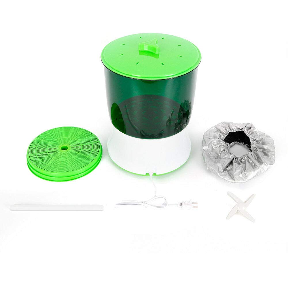 LOYALHEARTDY 2-Layer Automatic Smart Electric Seed Sprouter - Large Capacity Healthy Sprout Maker for Home Gardening (US Shipping) | Perfect for Growing Alfalfa, Broccoli & Bean Sprouts Indoors