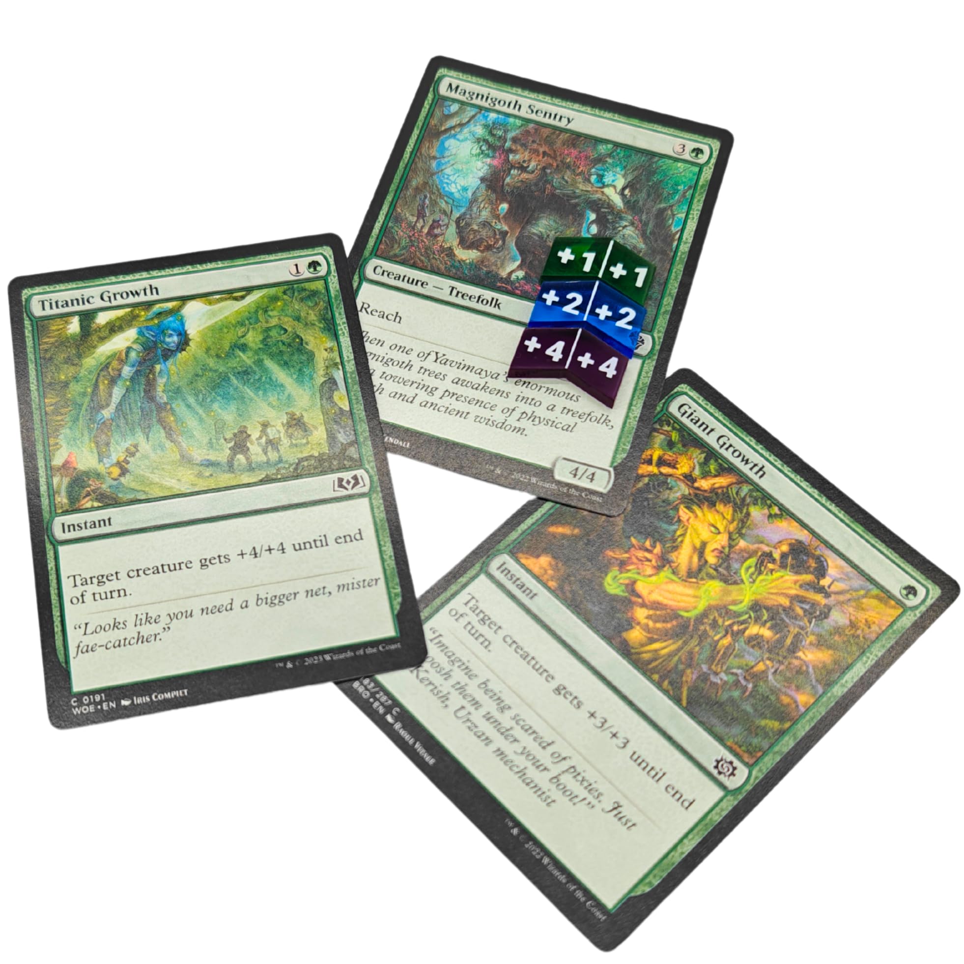 Futhark MTG Stat Counters & Buff Counters for Magic The Gathering - 60 Color-Coded Game Tokens Set - Perfect Magic The Gathering Gift for Players & Collectors - Enhance Gameplay at Tournaments & Casual Play