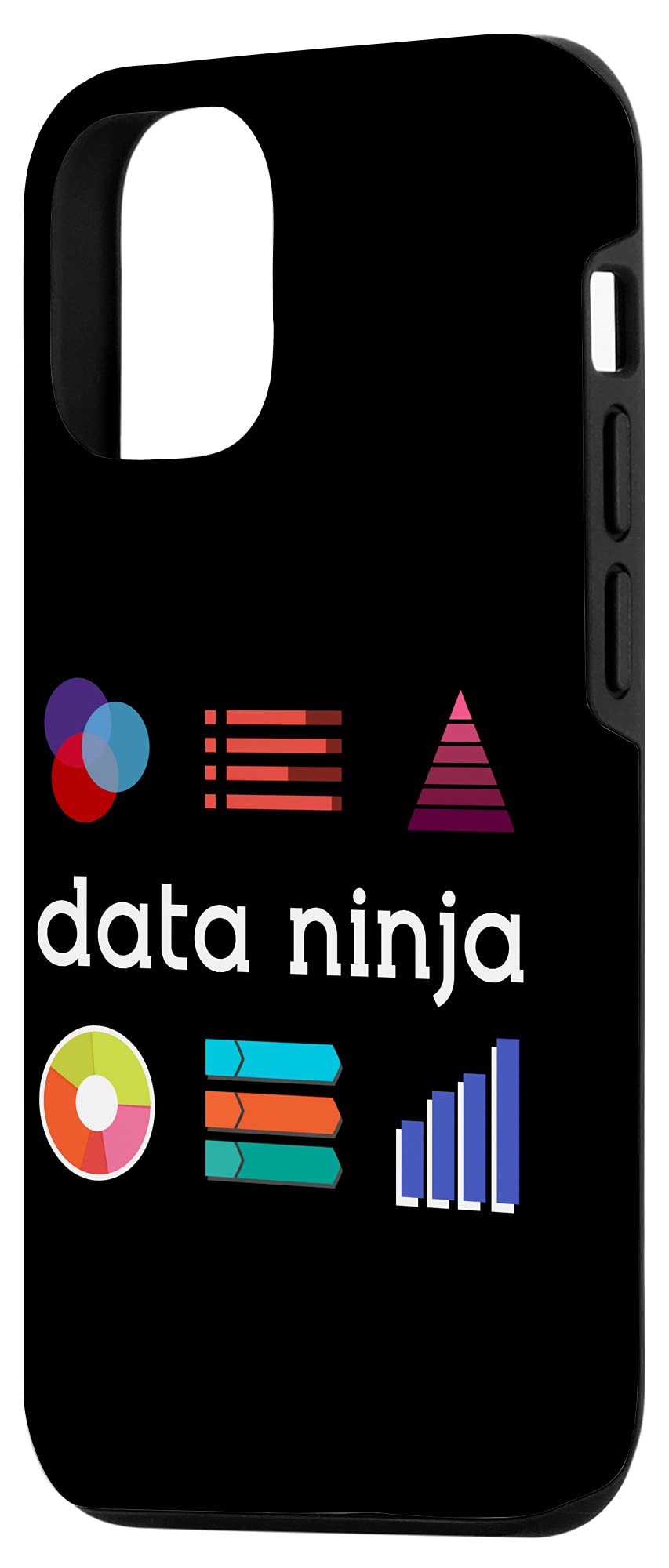 iPhone 12/12 Pro Data Analyst Case - Funny Data Science Gift for Tech Nerds & Scientists - Perfect for Work, School & Coding